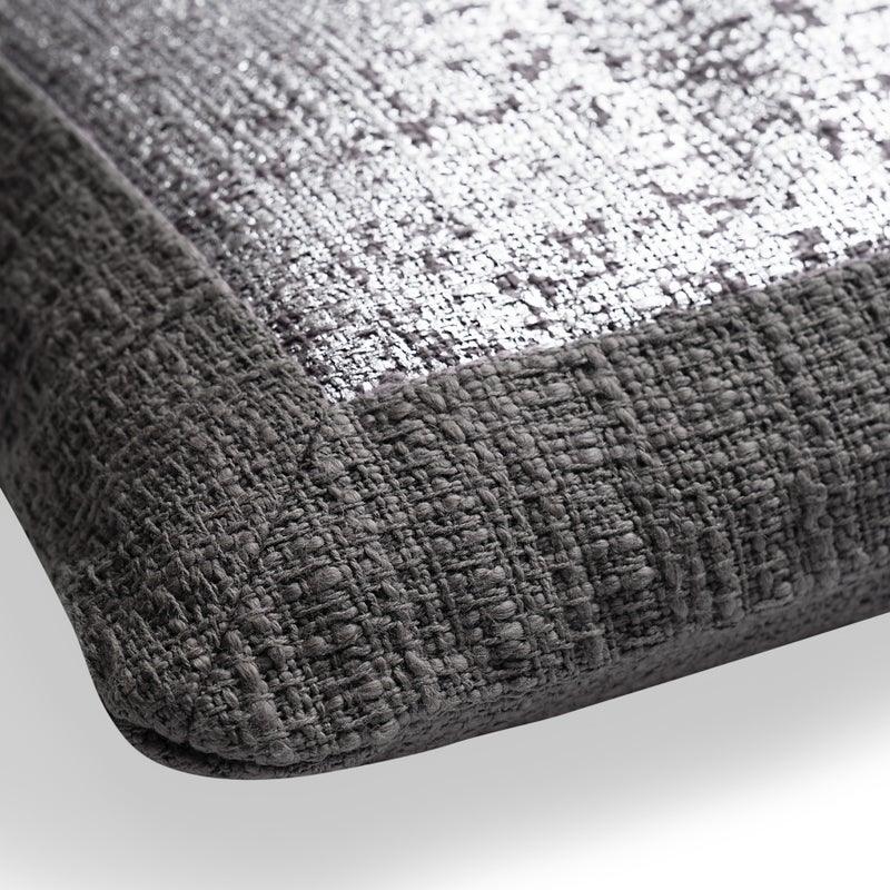 After The Storm Dec Pillow Charcoal and Silver - Image 3