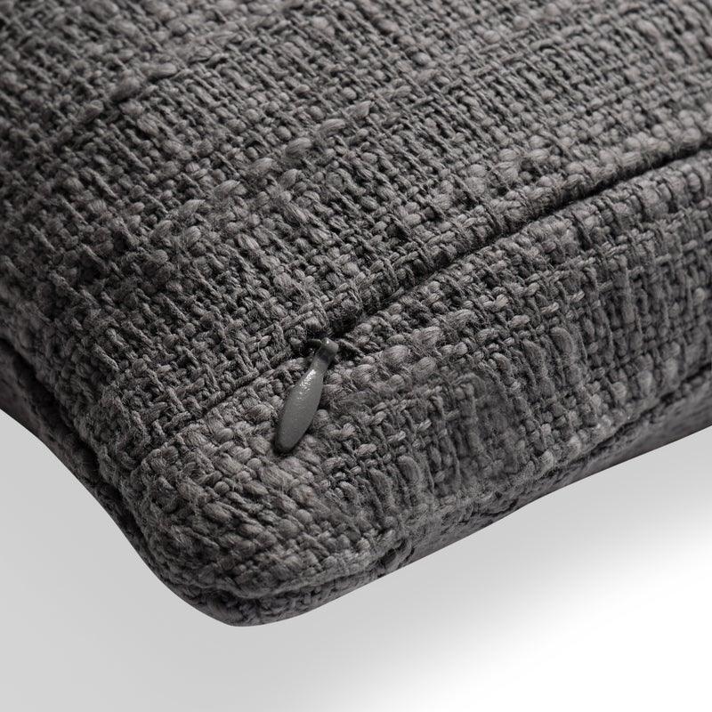 After The Storm Dec Pillow Charcoal and Silver - Image 4