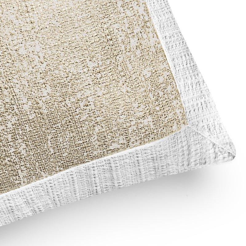 After The Storm Dec Pillow White and Gold - Image 3