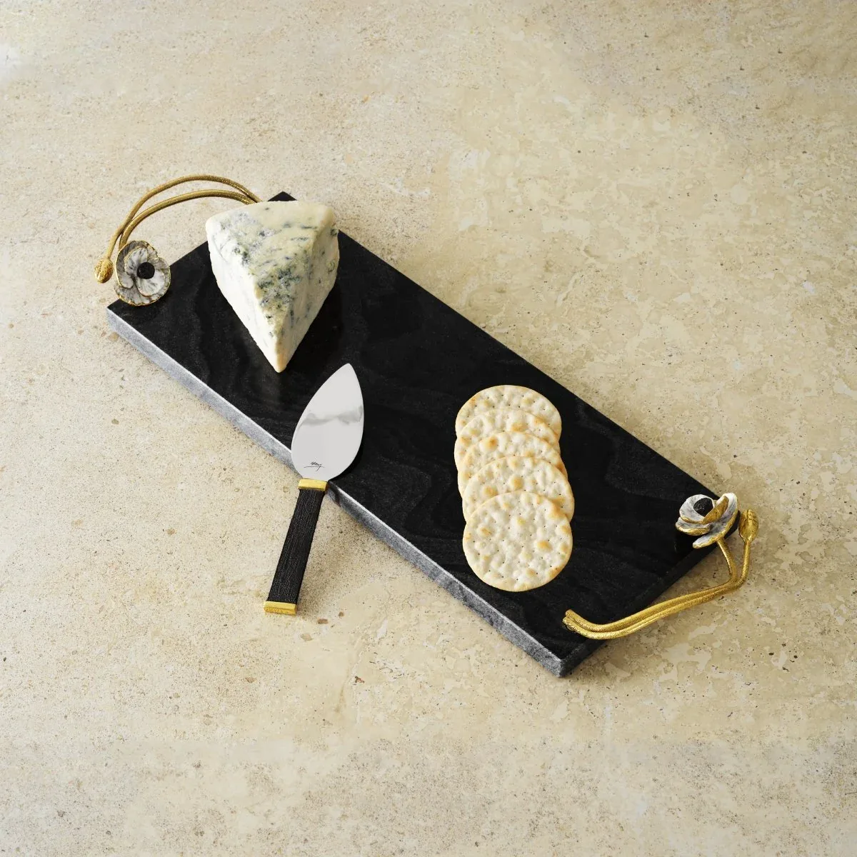 Anemone Cheese Board with Knife - Image 5