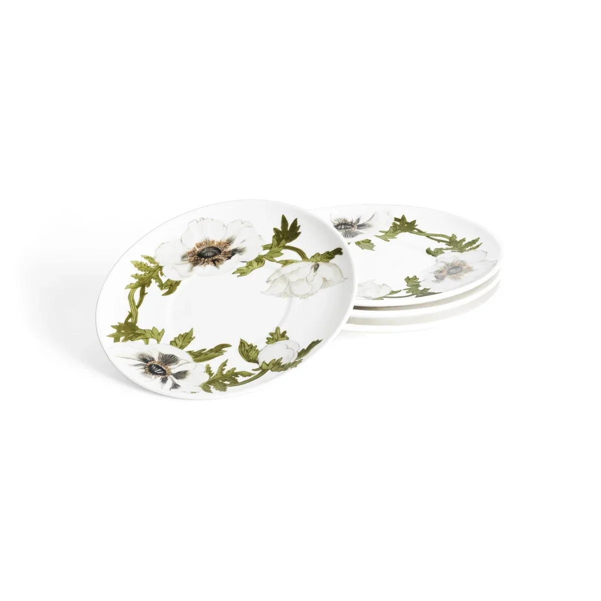 Anemone Painted Demitasse Set of 4 - Image 6