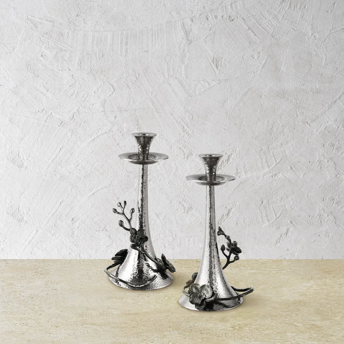 Black Orchid Candleholders - Image 2