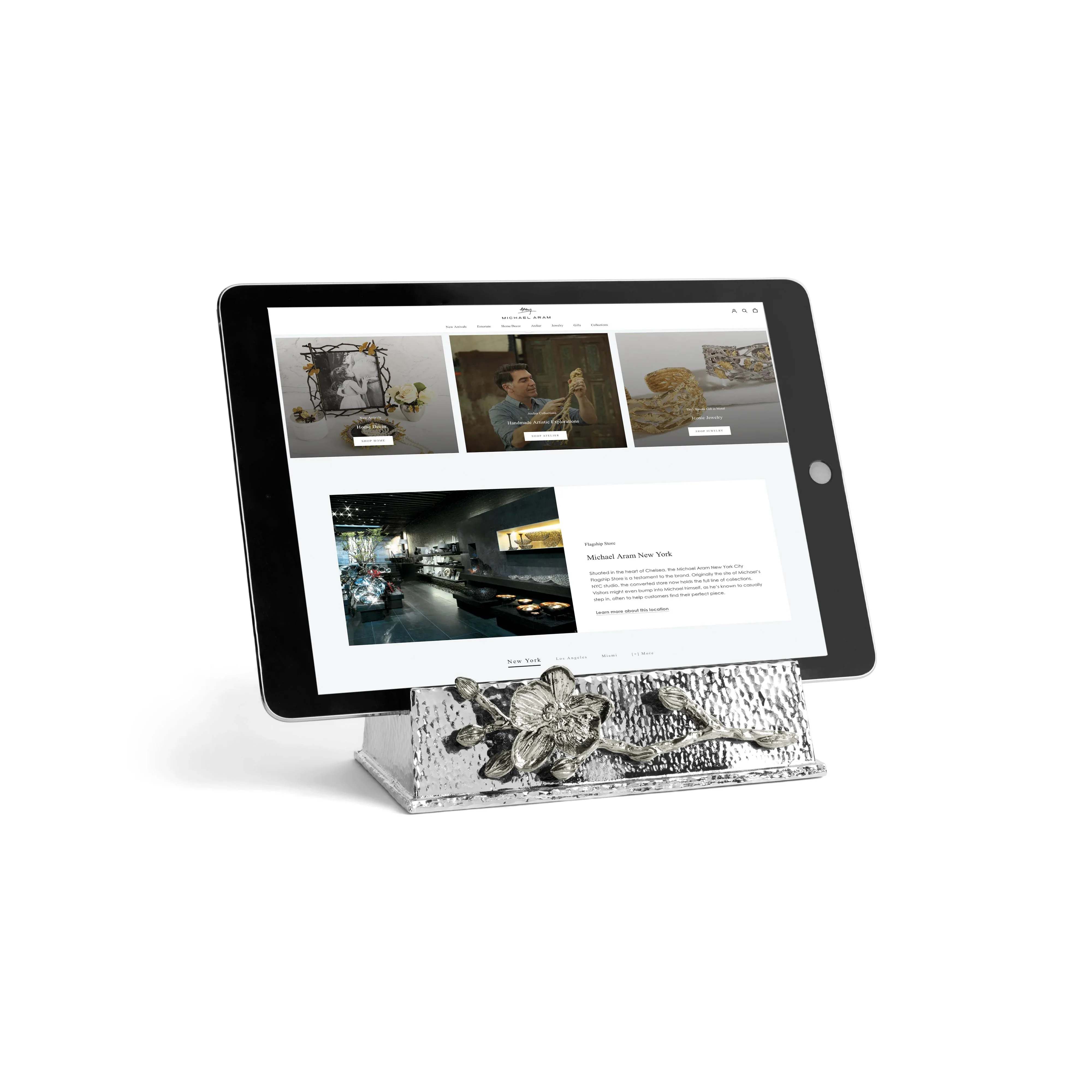 Black Orchid Tablet Stand - Image 2