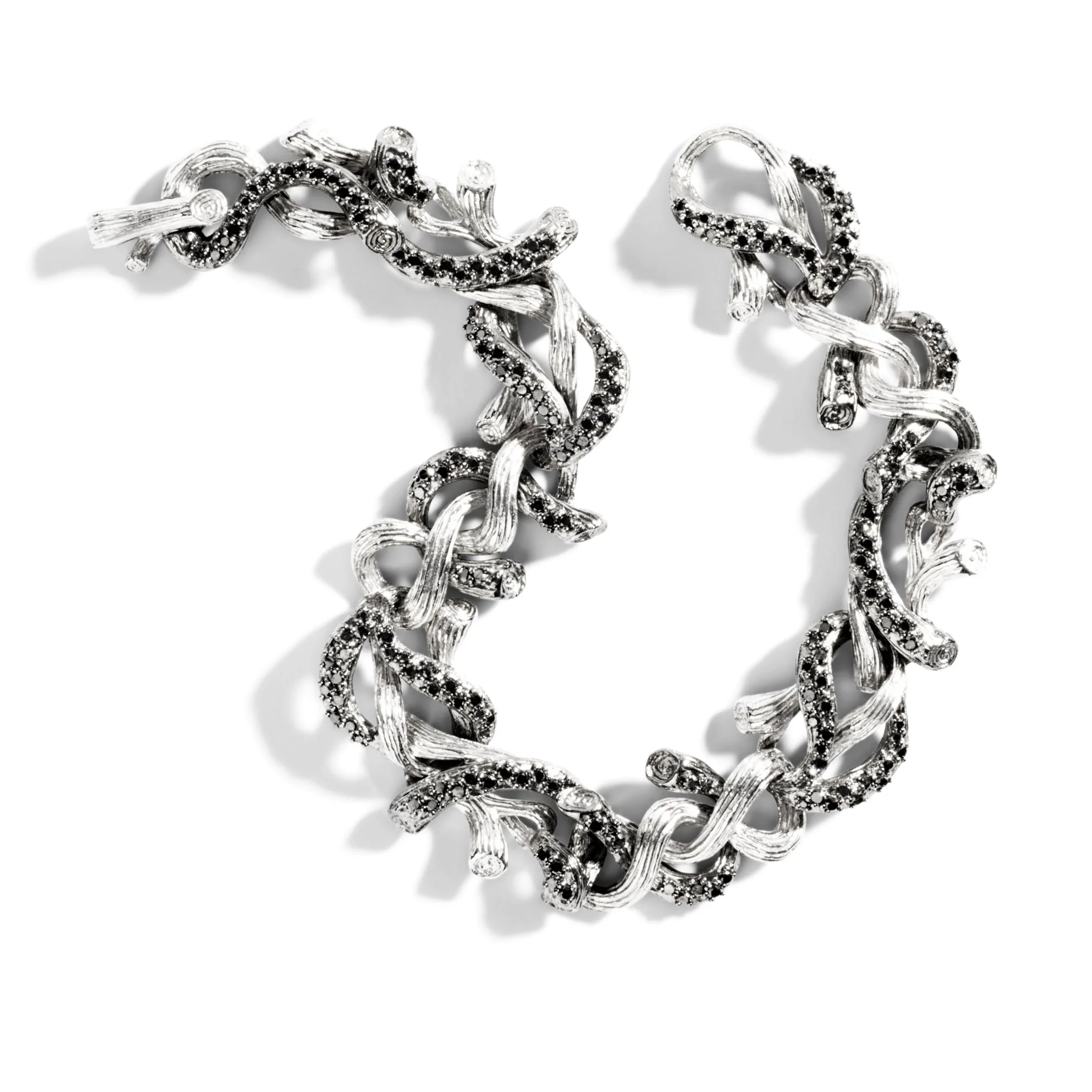 Branch Coral Bracelet with Diamonds - Image 9