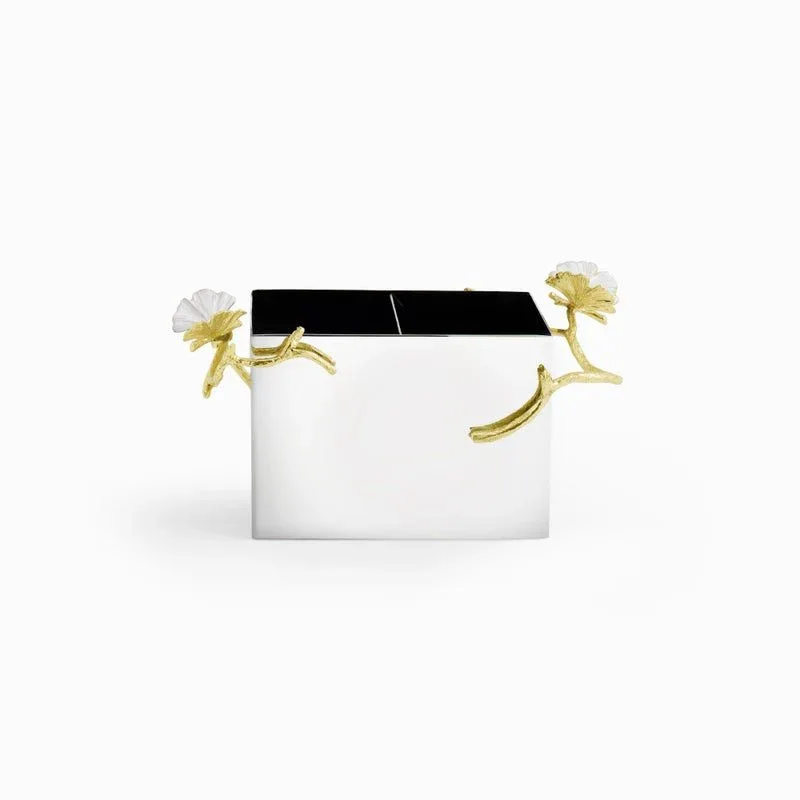 Butterfly Gingko Gold Cutlery Holder - Image 4
