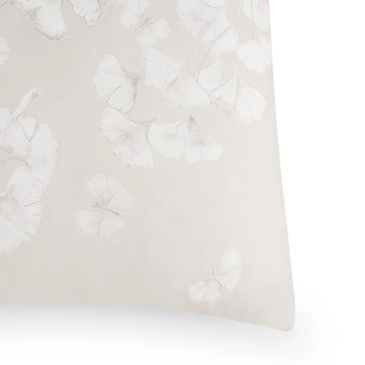 Butterfly Ginkgo King Shams - Stone and White - Image 4
