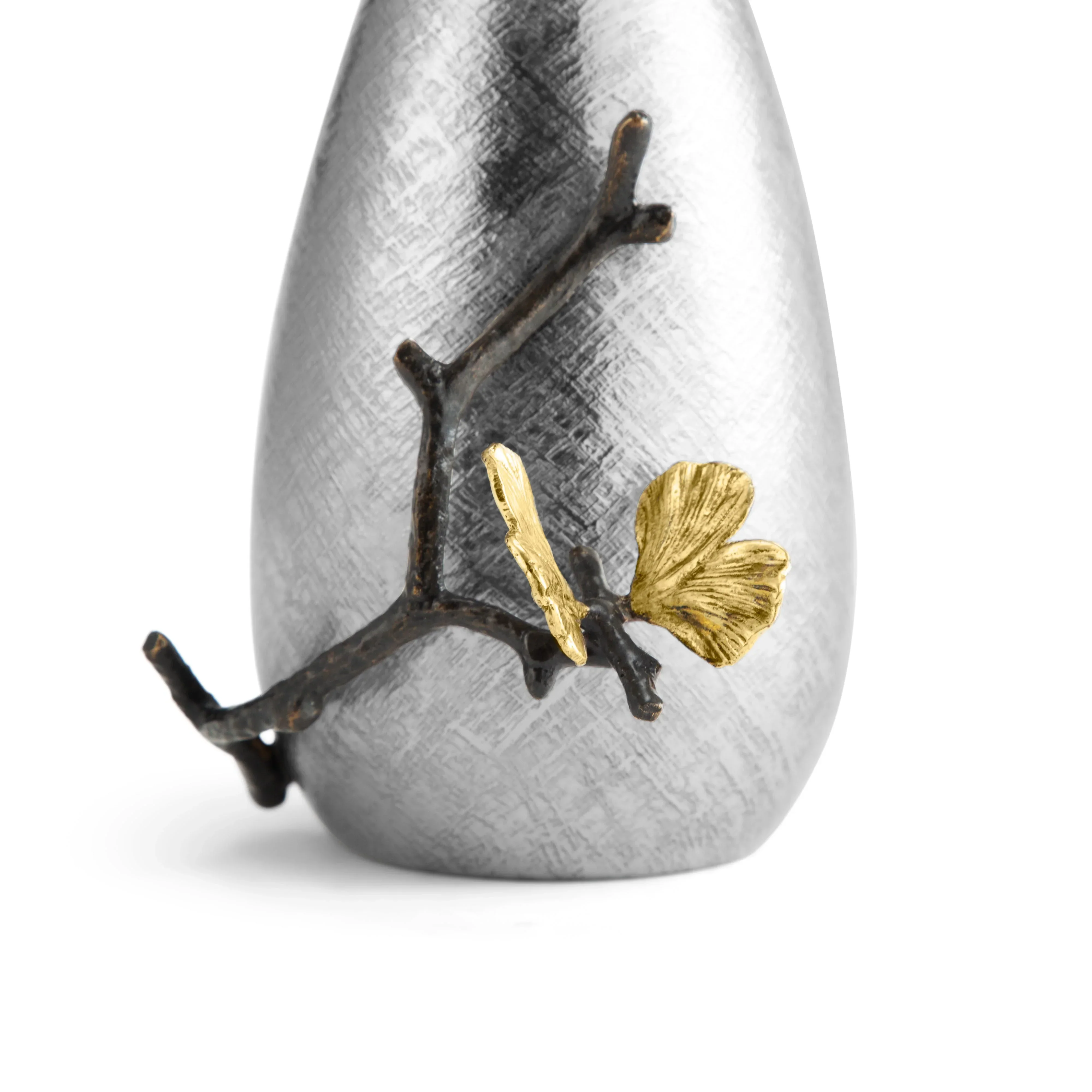 Butterfly Ginkgo Bath Collection Soap Dispenser - Stainless Steel - Image 3