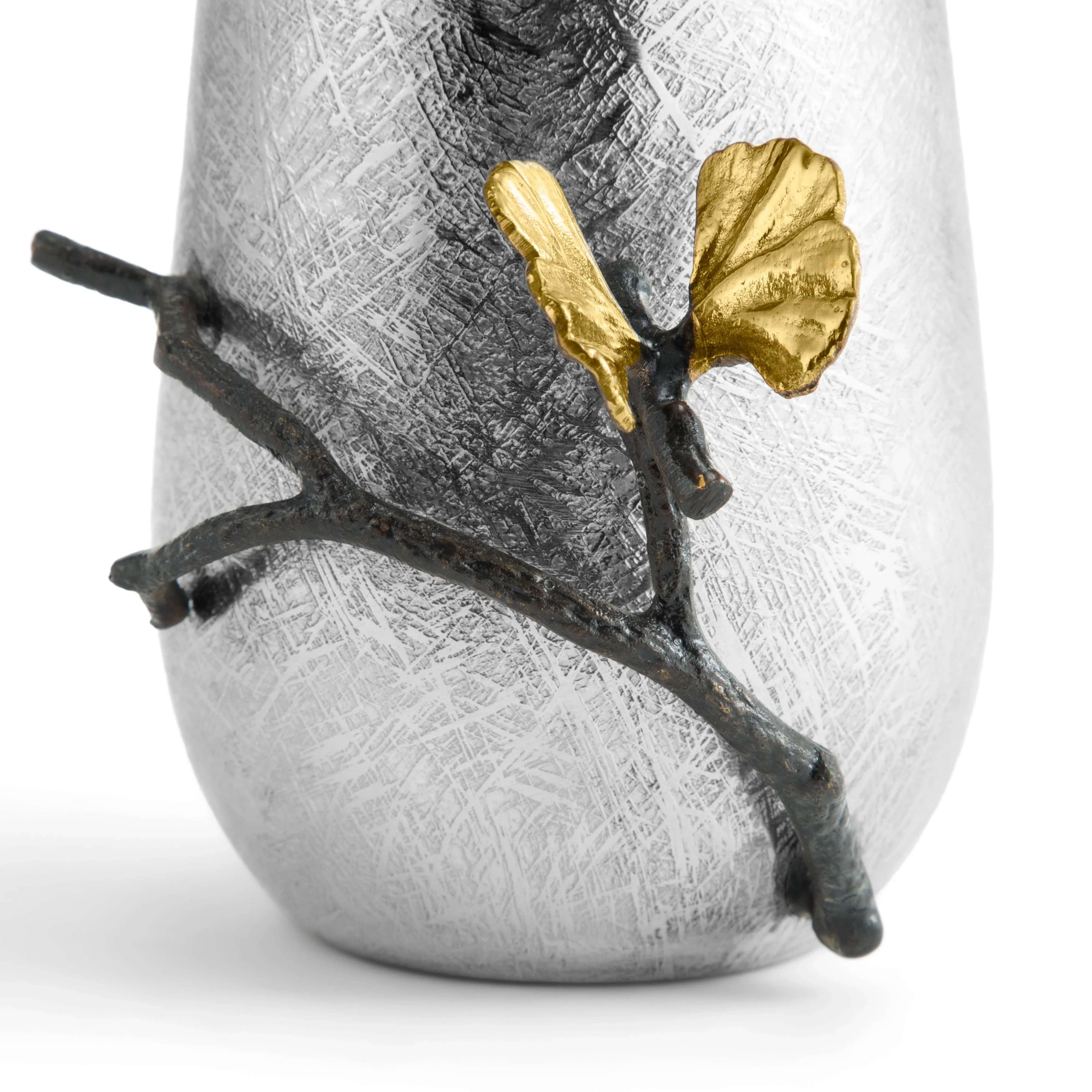 Butterfly Ginkgo Bath Collection Toothbrush Holder - Stainless Steel - Image 3