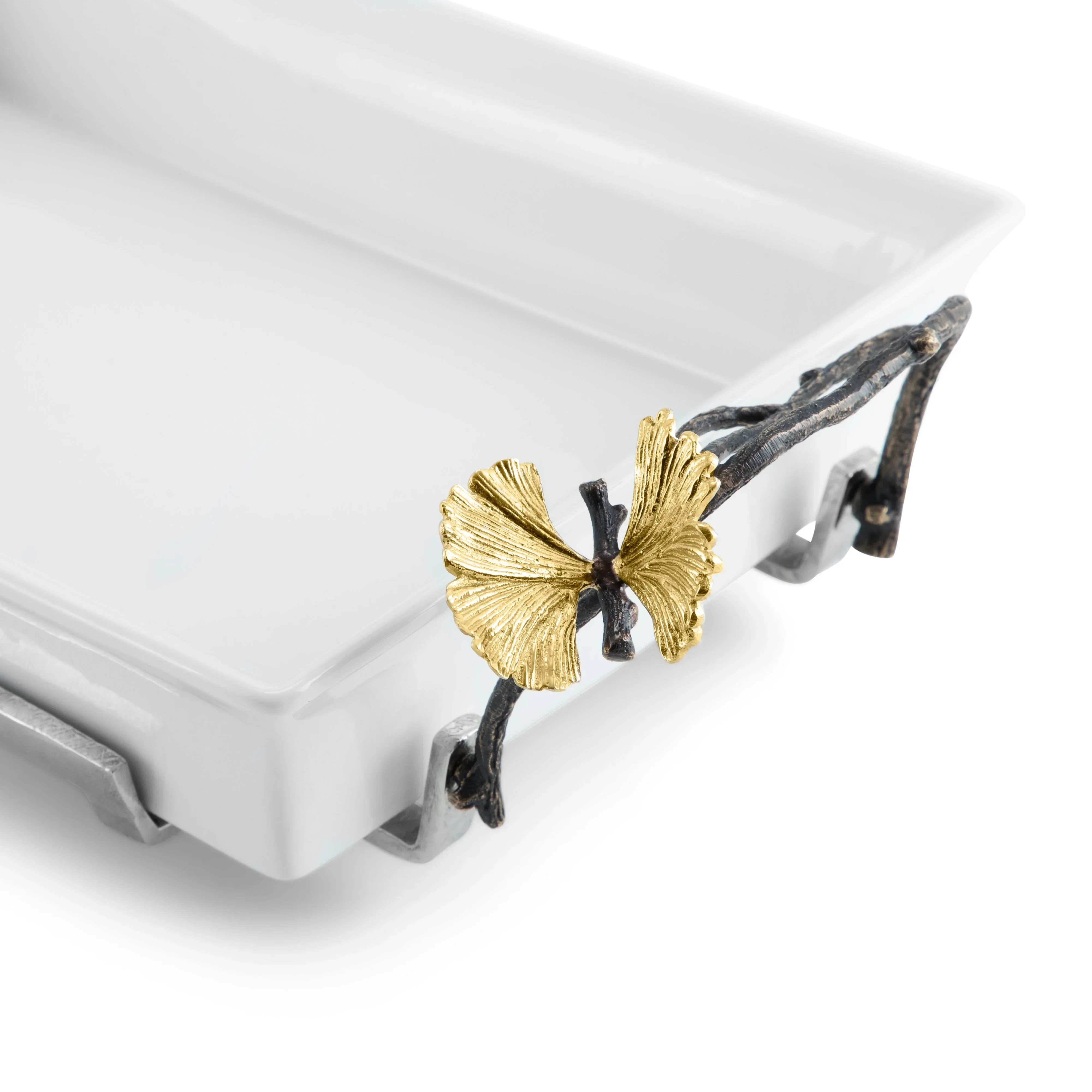 Butterfly Ginkgo Casserole Dish - Image 3
