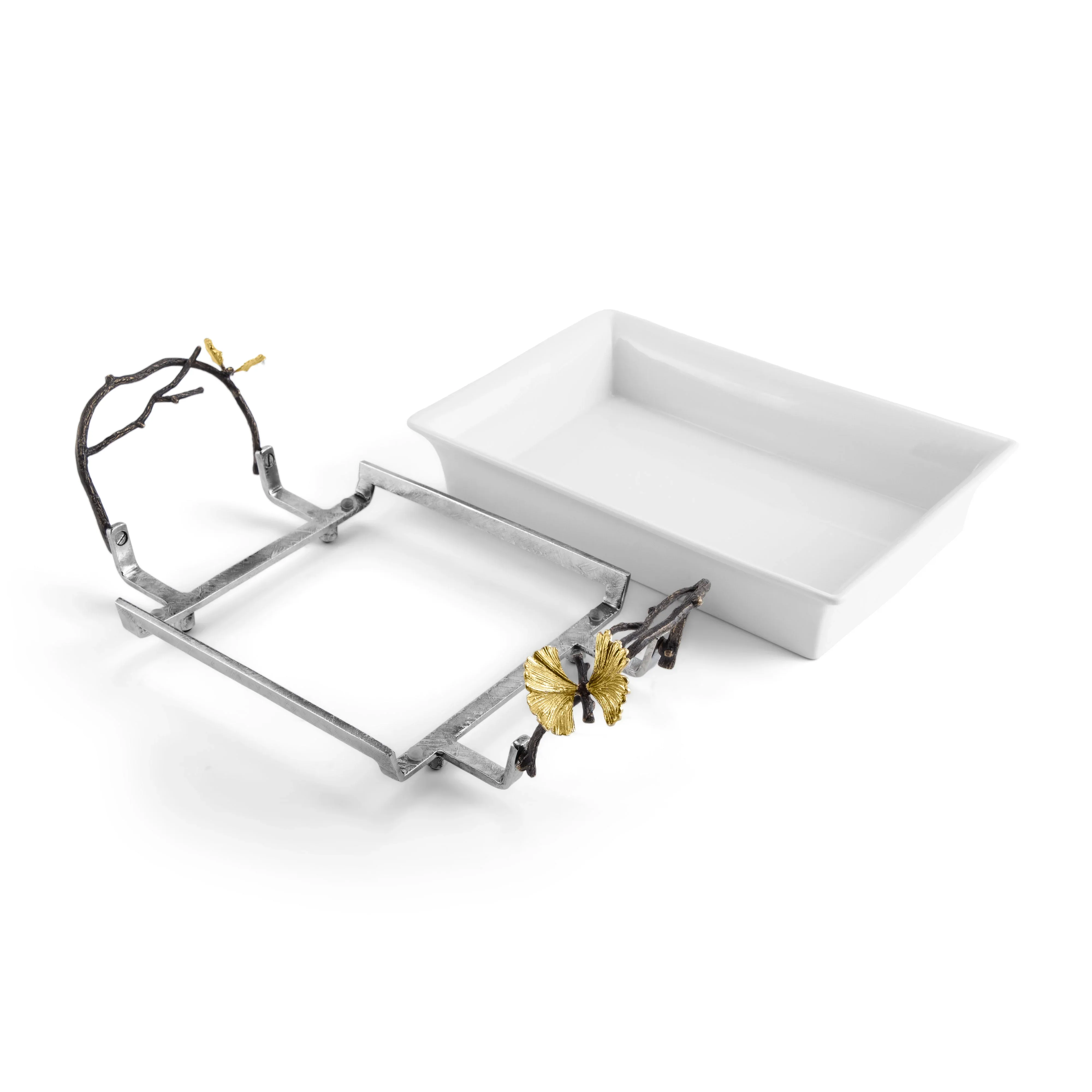 Butterfly Ginkgo Casserole Dish - Image 9