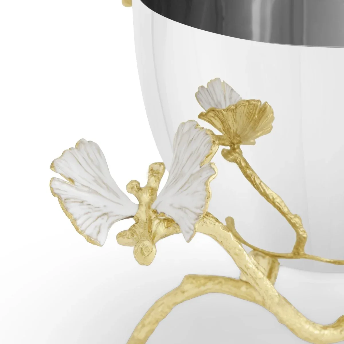 Butterfly Ginkgo Gold Bowl - Image 18