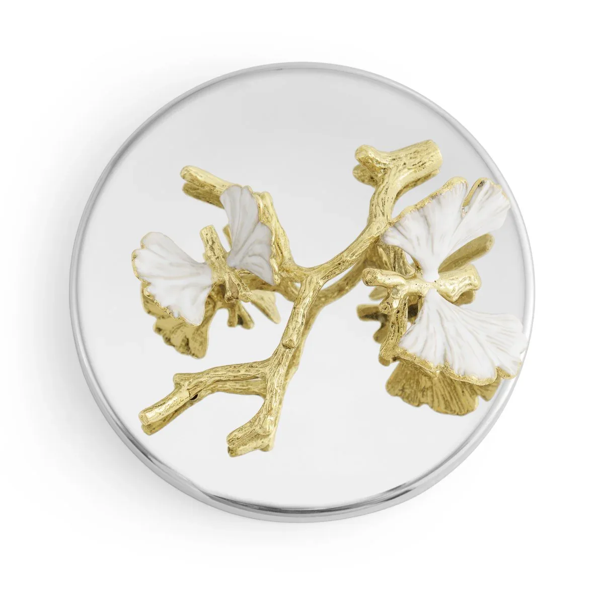 Butterfly Ginkgo Gold Scented Candle, 13.5 oz. - Image 3