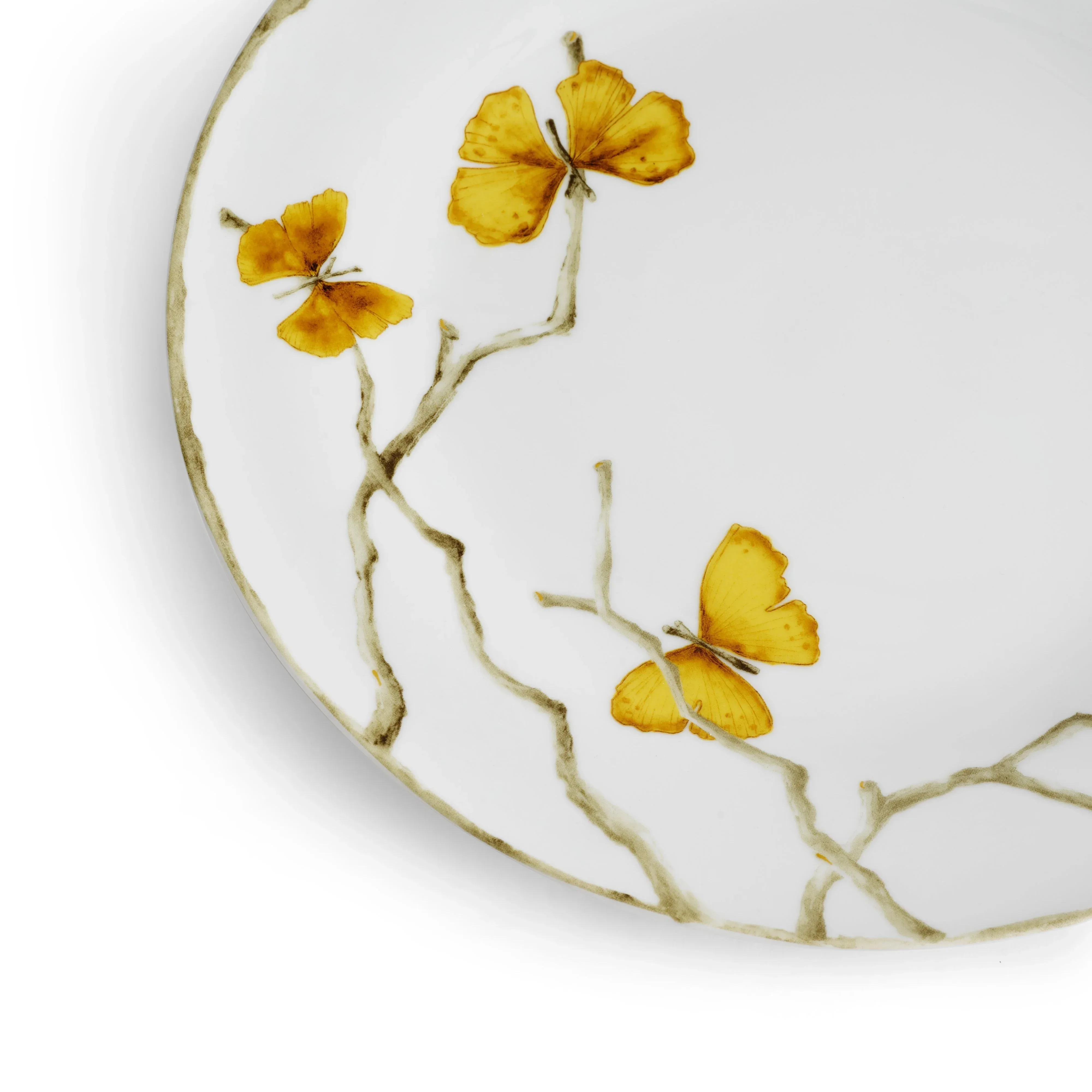 Butterfly Ginkgo Gold Dinnerware - Image 4