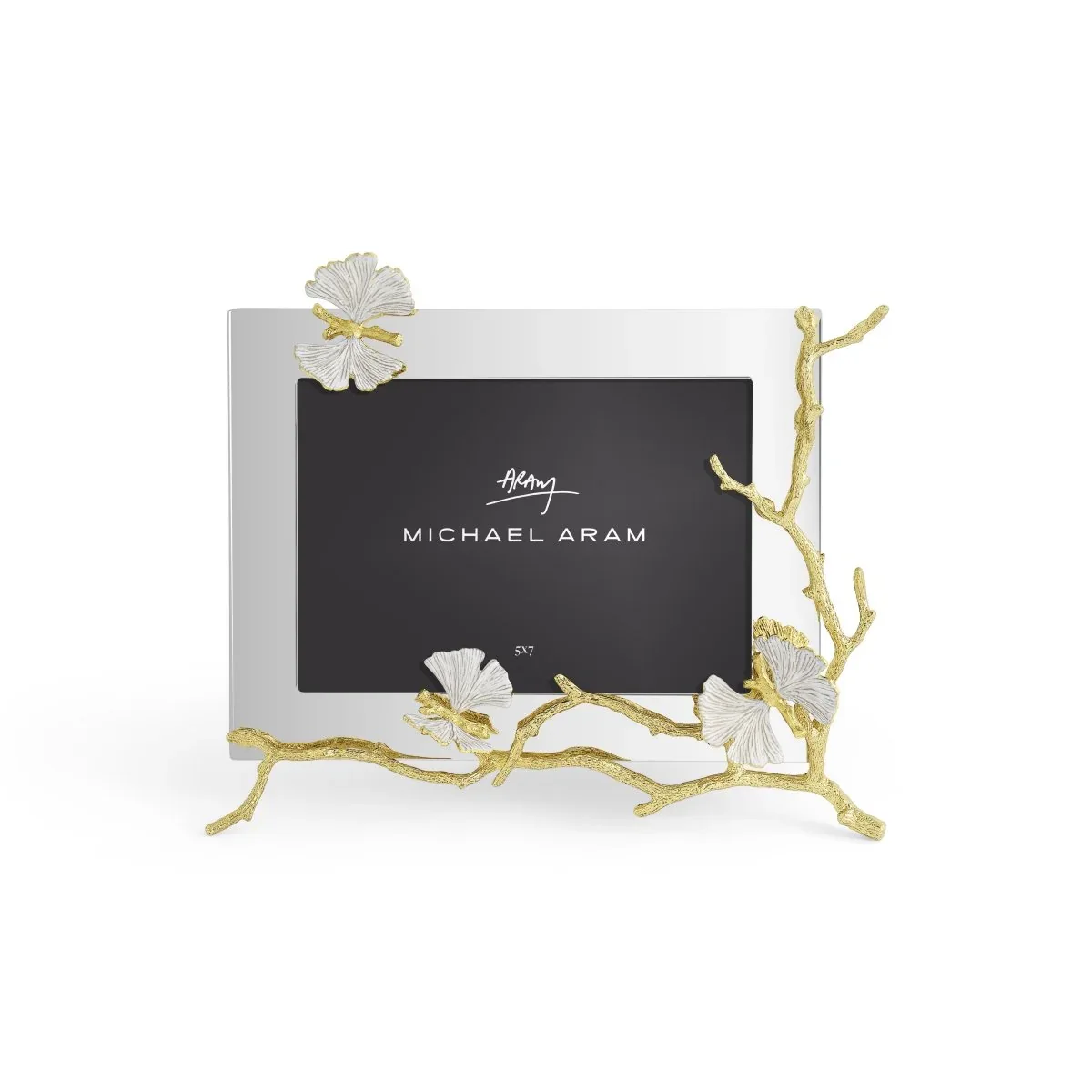 Butterfly Ginkgo Gold Reflective Frame - Image 15