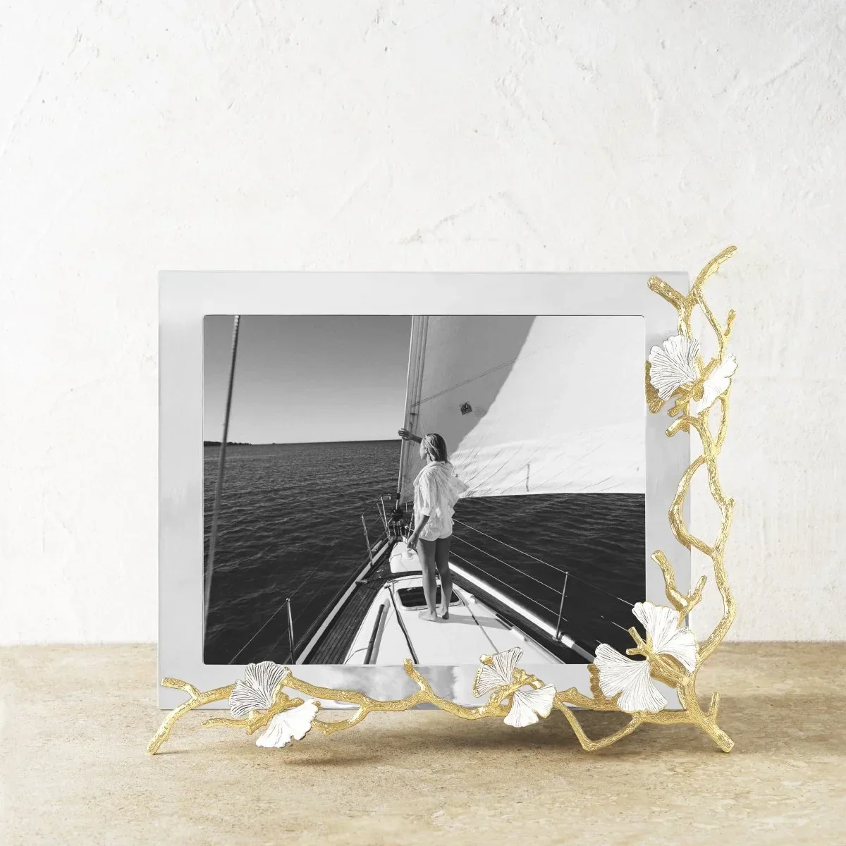 Butterfly Ginkgo Gold Reflective Frame - Image 25
