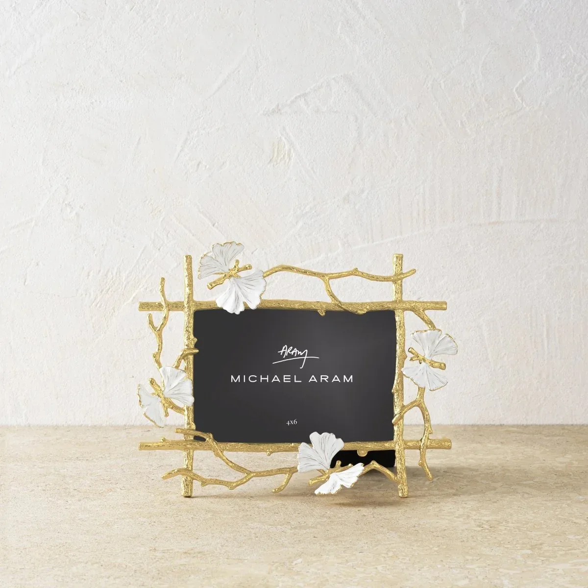 Butterfly Ginkgo Gold Frame - Image 2