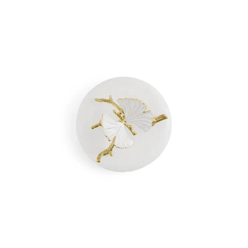 Butterfly Ginkgo Gold Porcelain Canister - Image 5