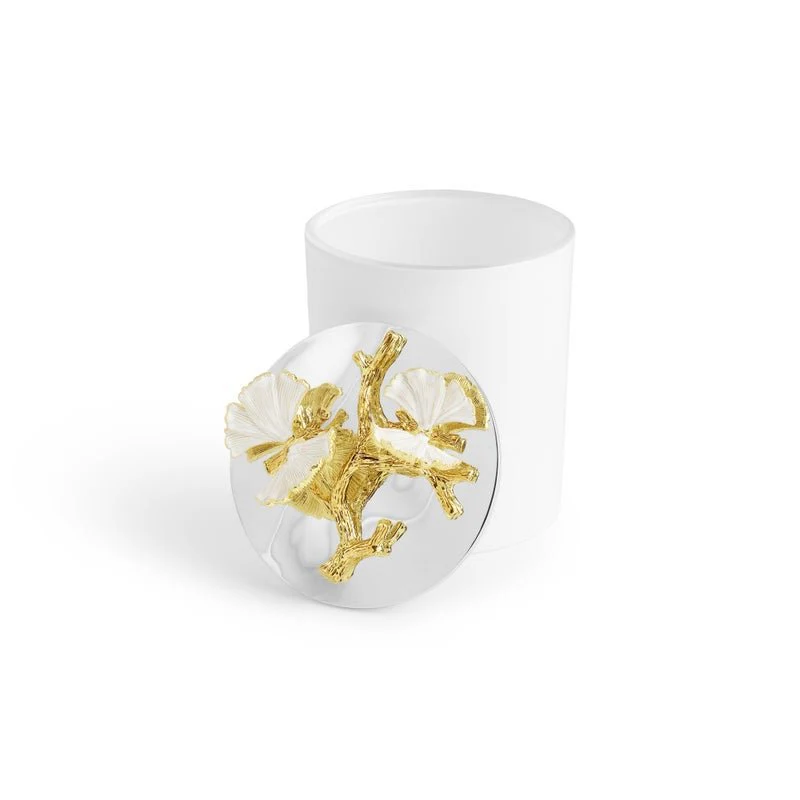 Butterfly Ginkgo Gold Scented Candle, 8 oz. - Image 4