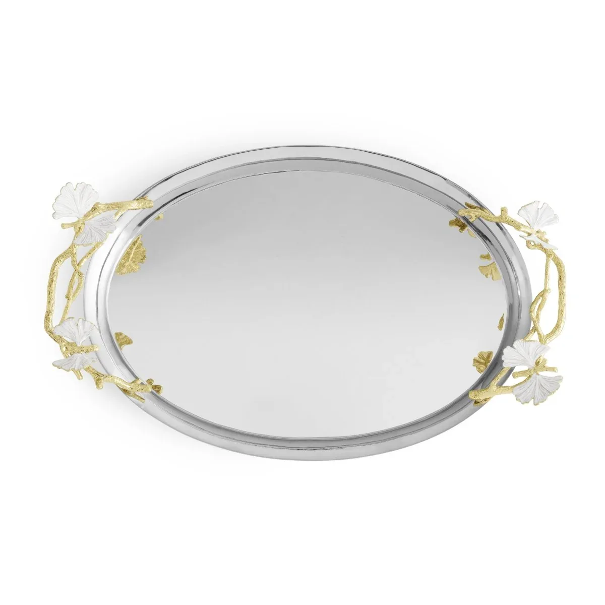 Butterfly Ginkgo Gold Tray - Image 12