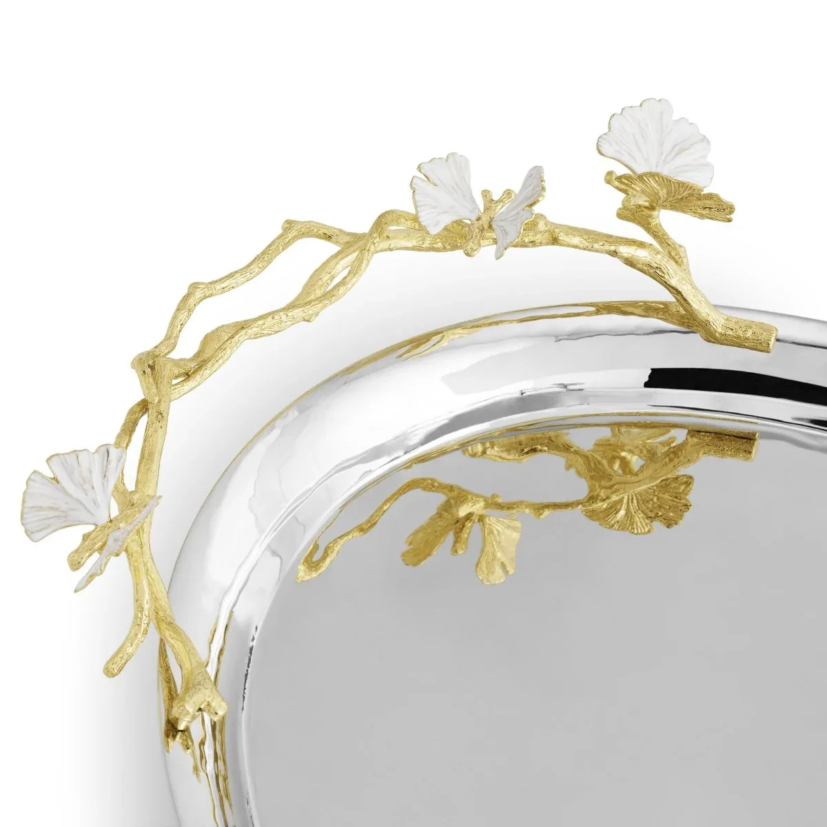 Butterfly Ginkgo Gold Tray - Image 4