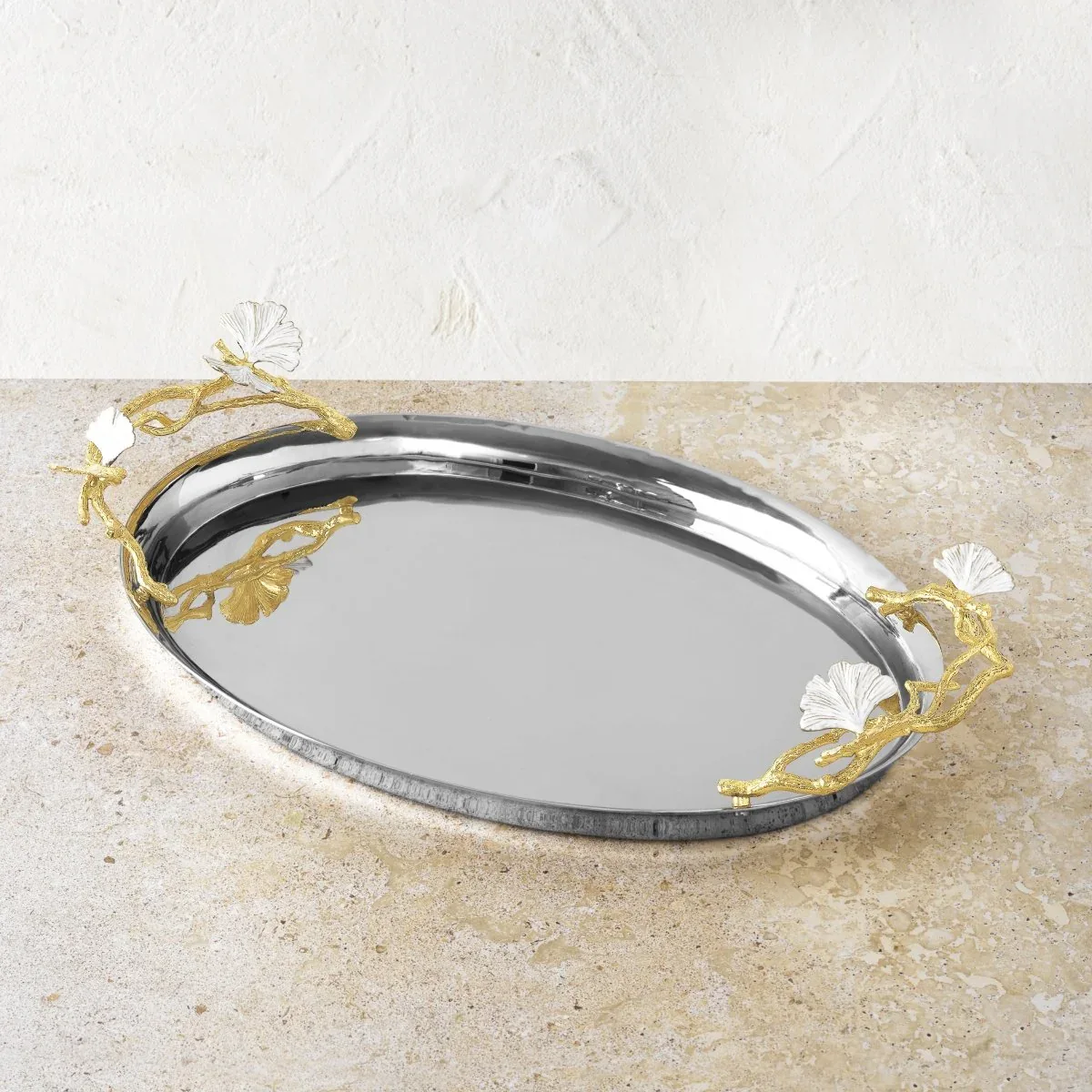 Butterfly Ginkgo Gold Tray - Image 7