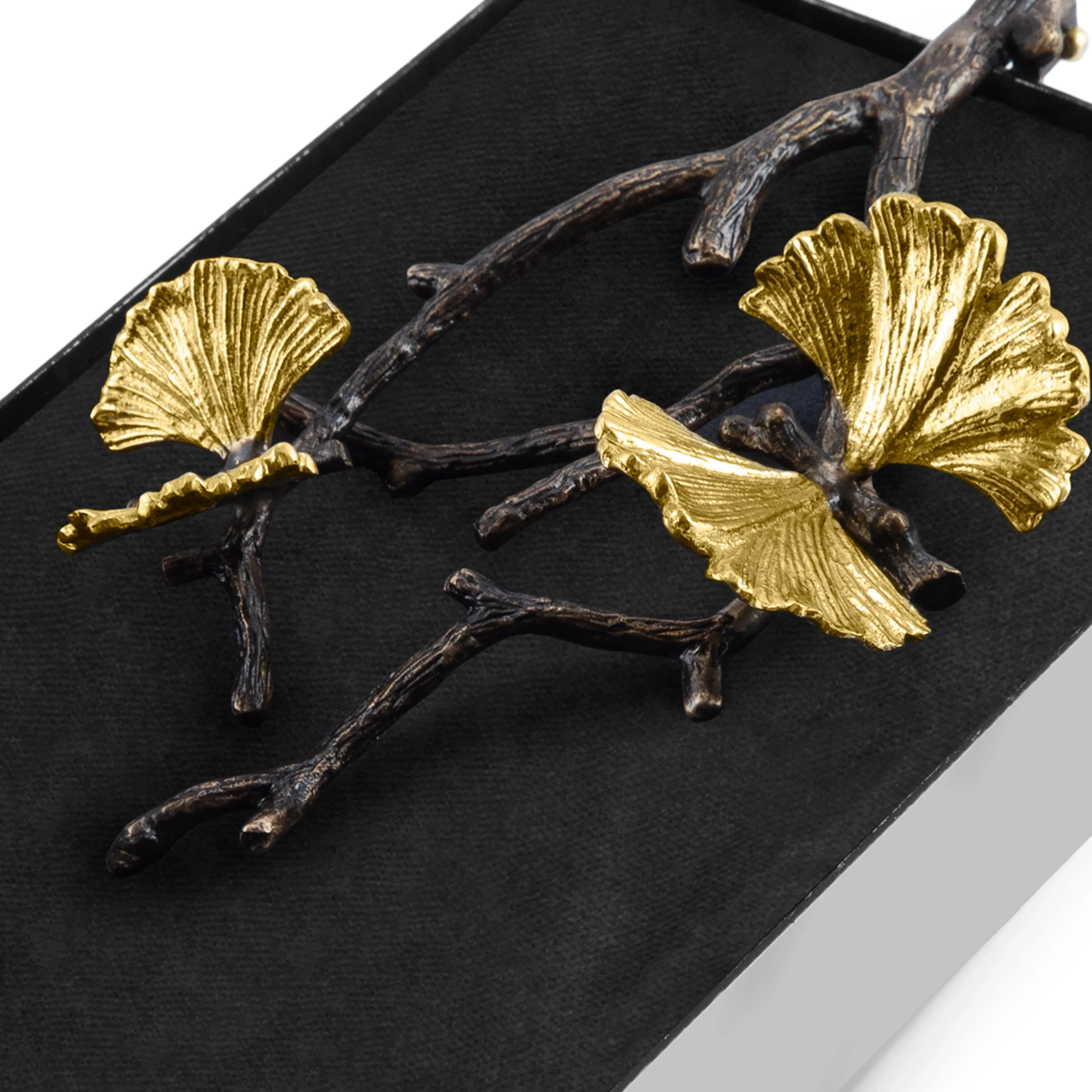 Butterfly Ginkgo Guest Towel Holder - Image 2