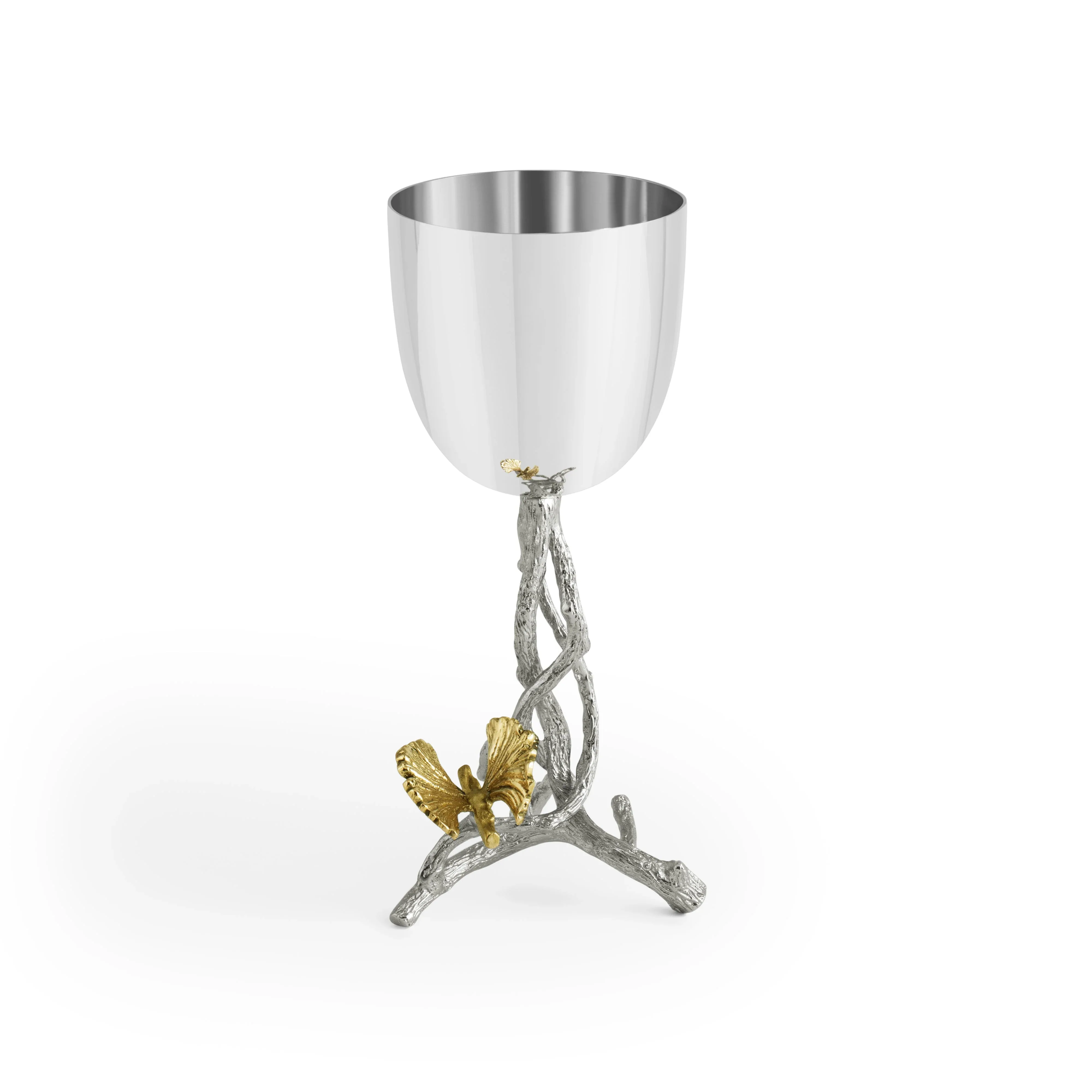 Butterfly Ginkgo Luxe Kiddush Cup - Image 3