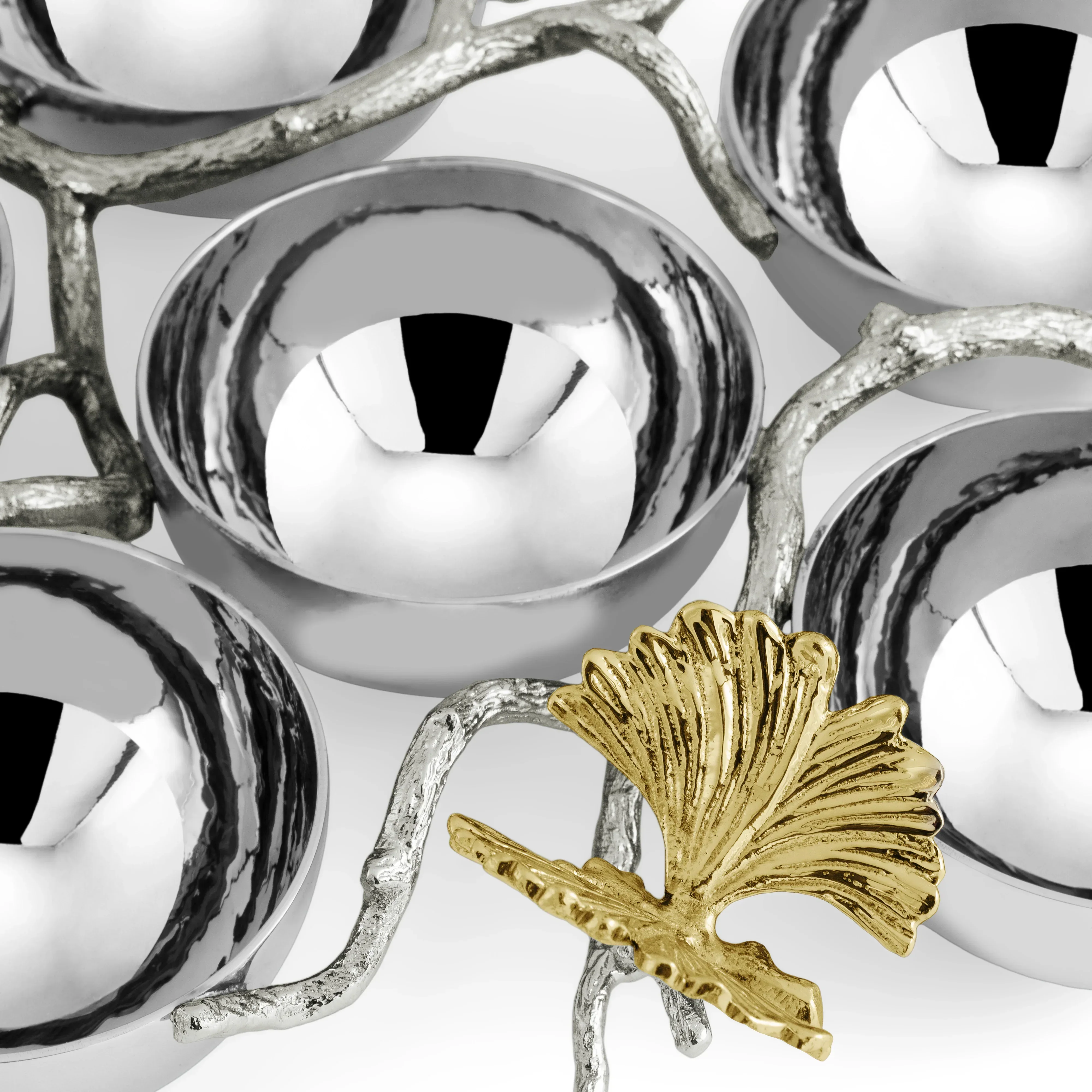 Butterfly Ginkgo Luxe Seder Plate - Image 2
