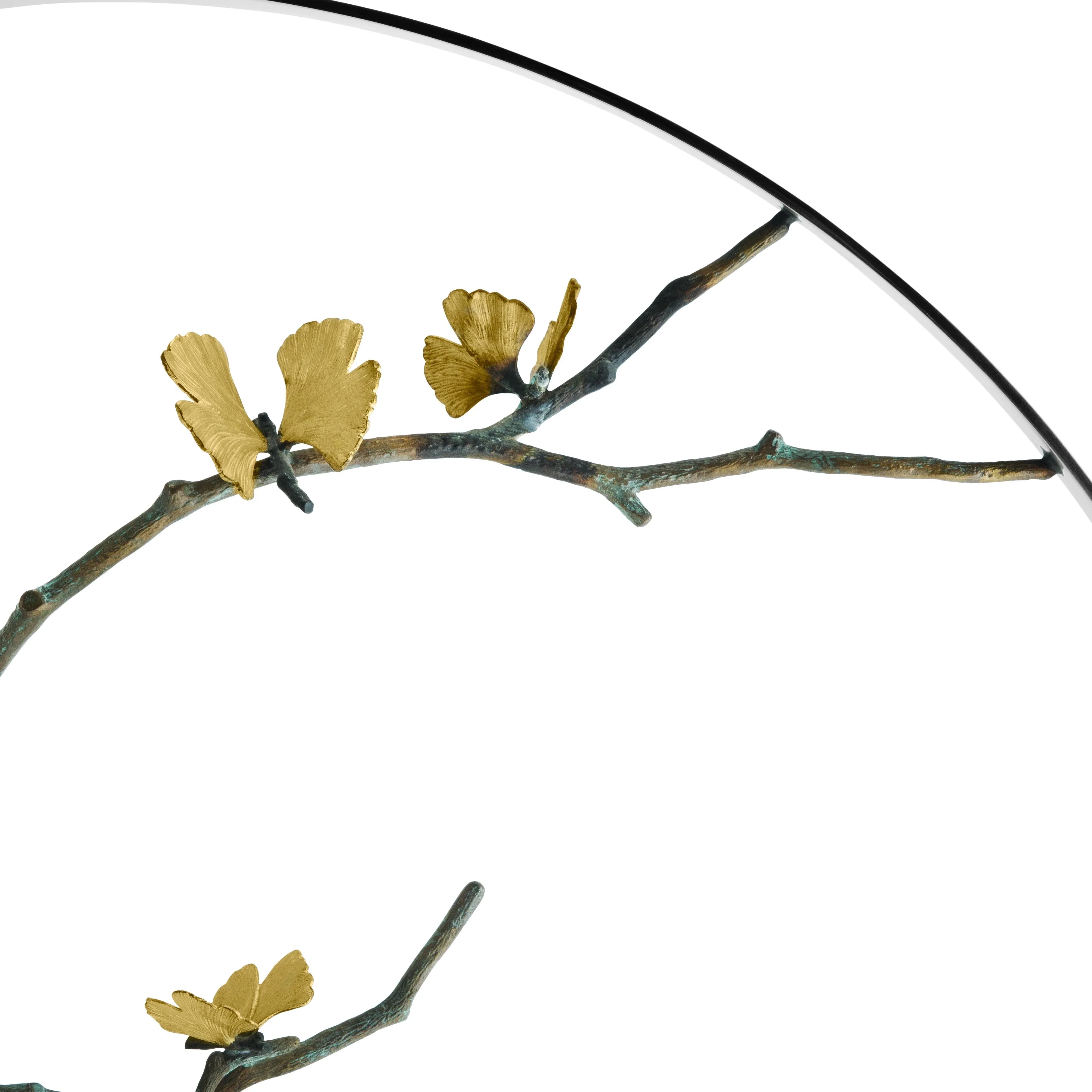 Butterfly Ginkgo Moon Gate Sculpture - Image 10