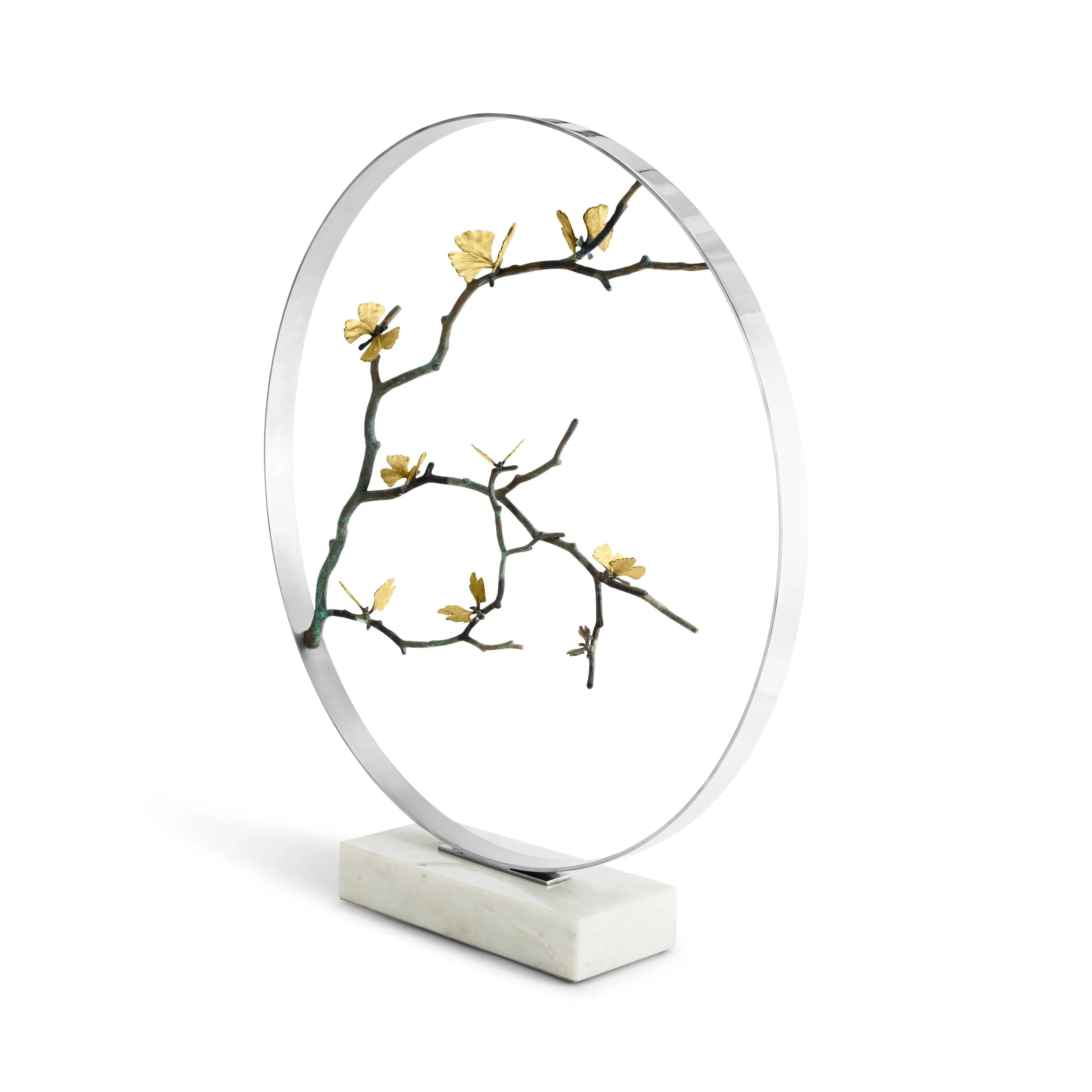 Butterfly Ginkgo Moon Gate Sculpture - Image 11
