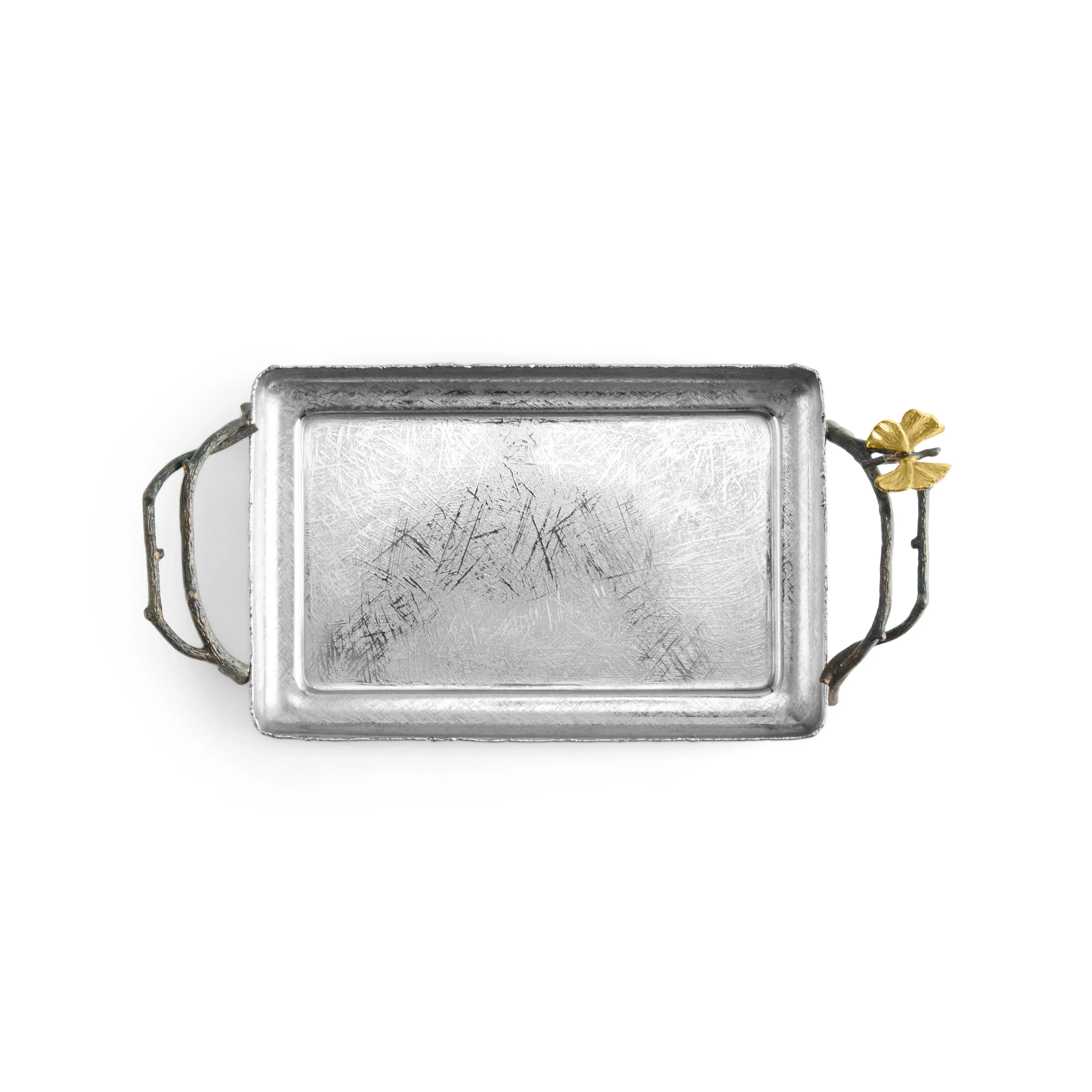 Butterfly Ginkgo Small Tray - Two Handle - Image 4
