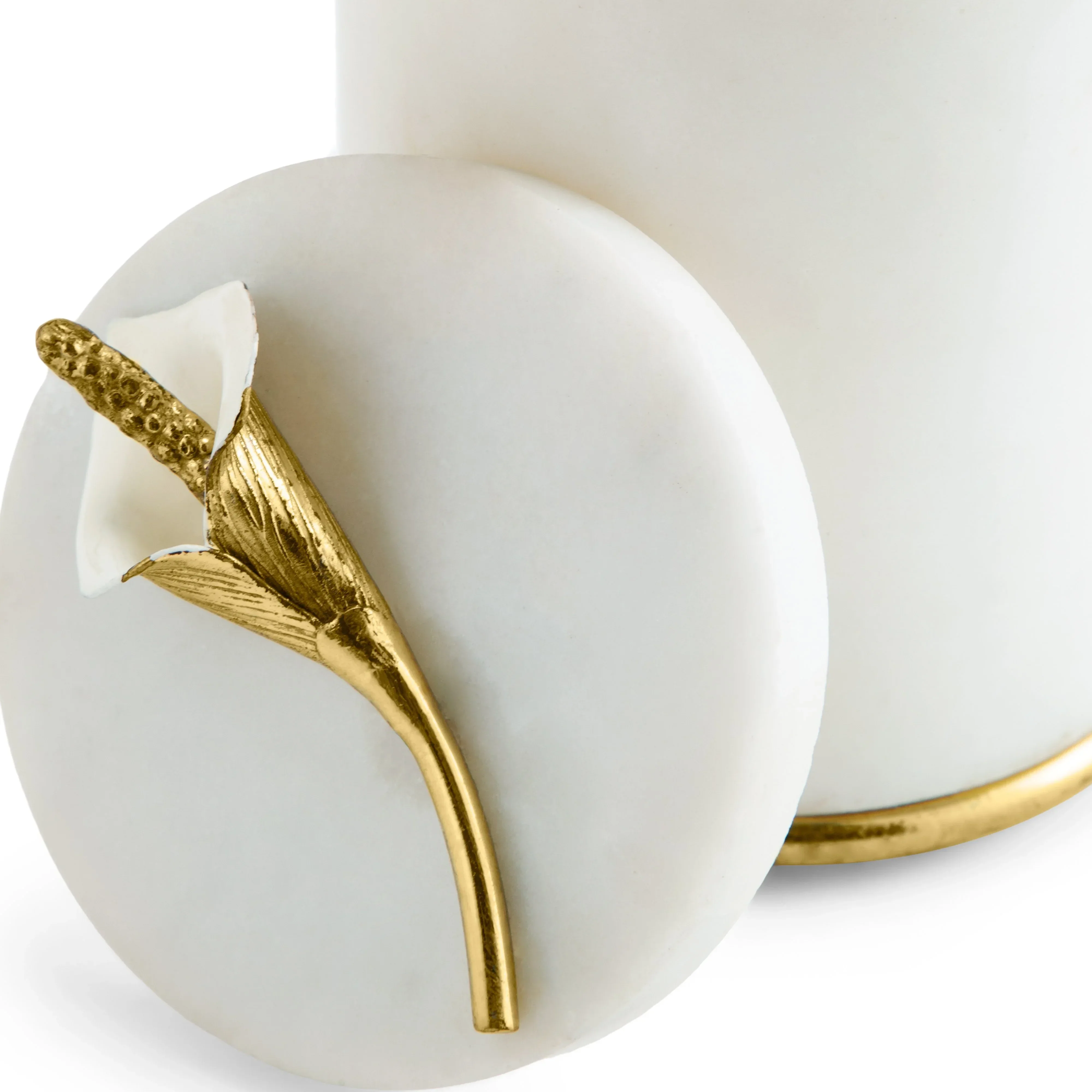 Calla Lily Round Container - Image 4