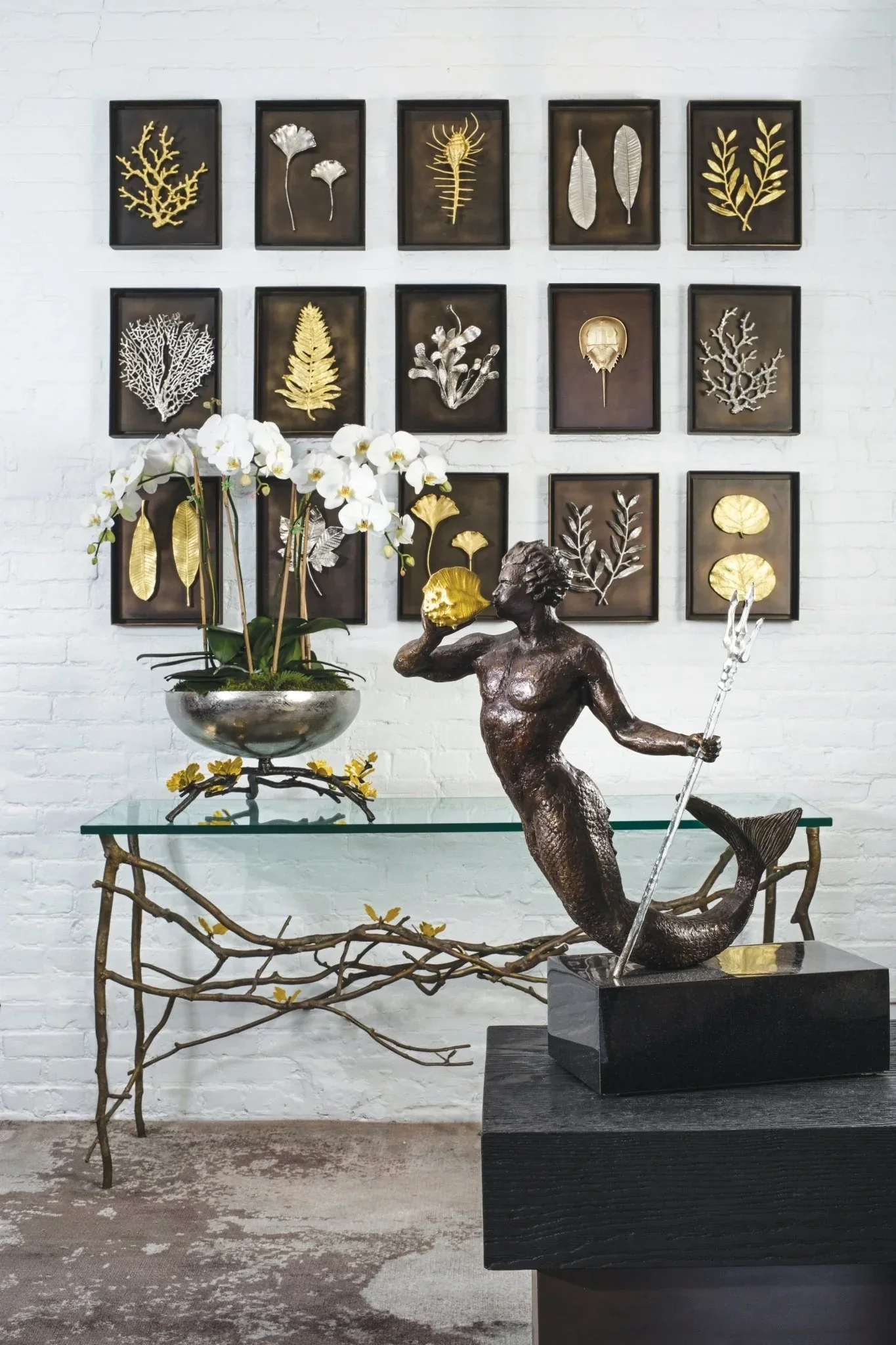 Champa Leaf Shadow Box - Image 8
