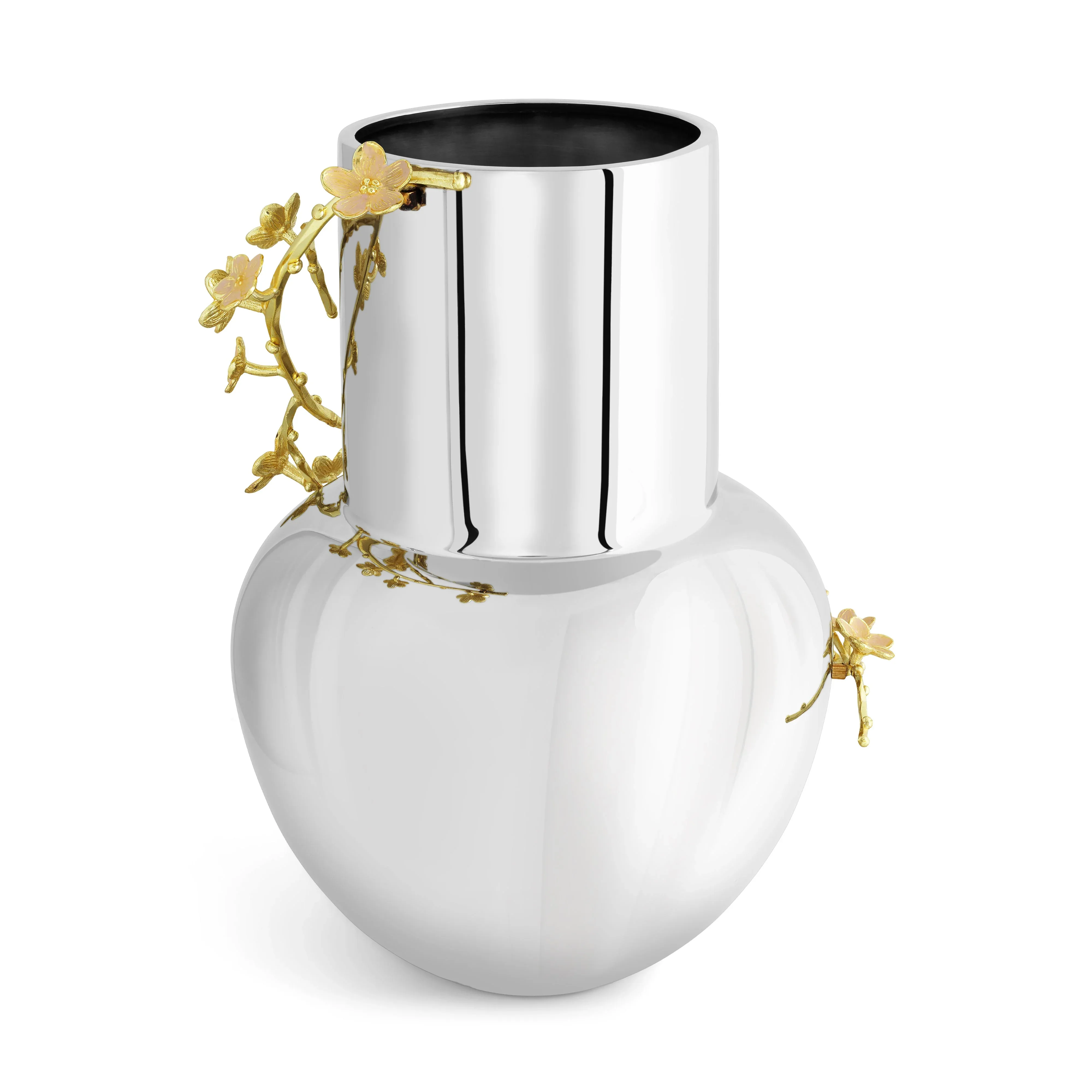 Cherry Blossom Vase - Silver - Image 3