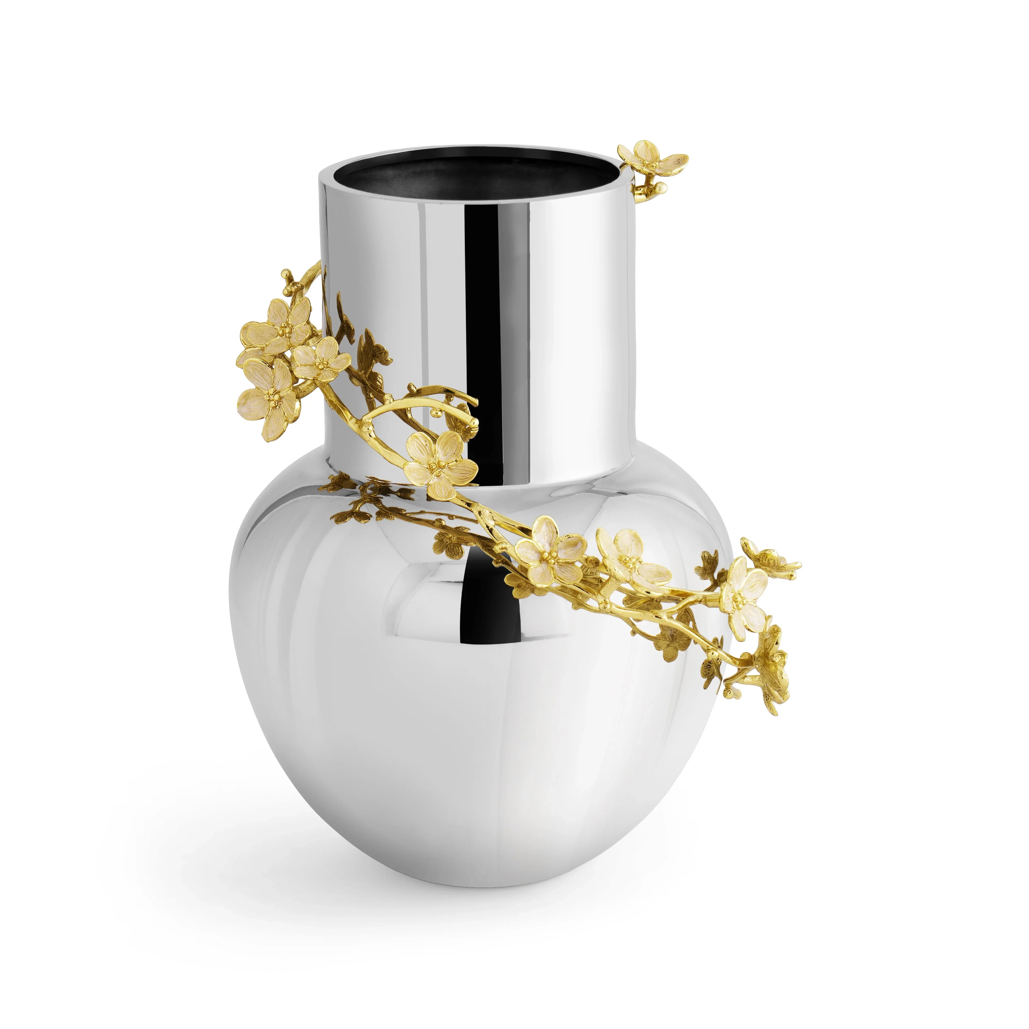 Cherry Blossom Vase - Silver - Image 6
