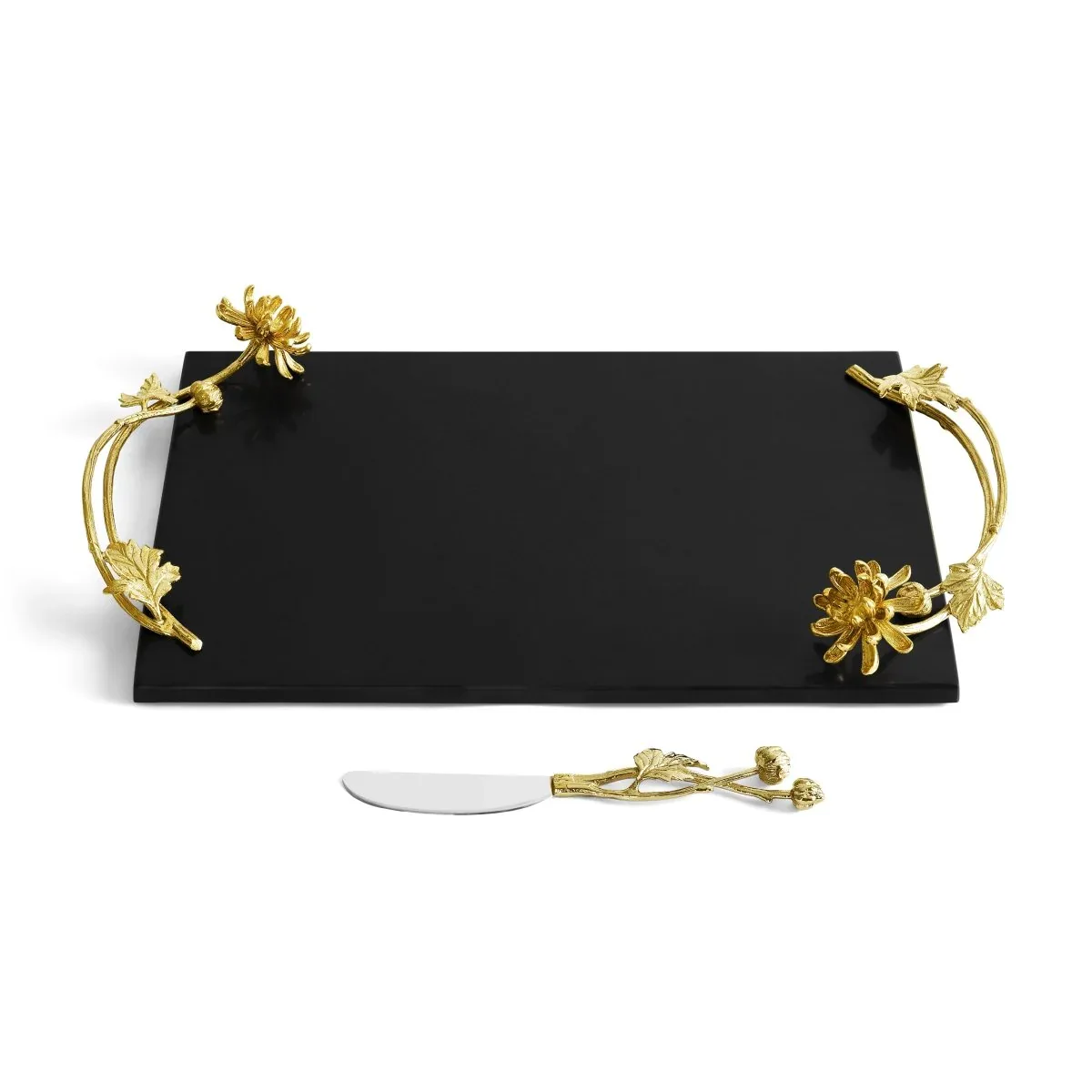 Dahlia Cheese Board with Knife - Image 5