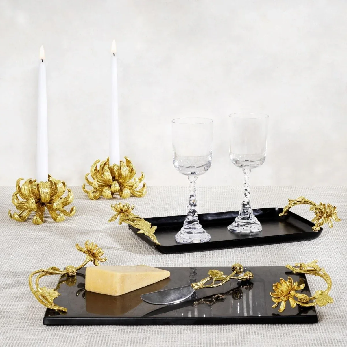 Dahlia Cheese Board with Knife - Image 6