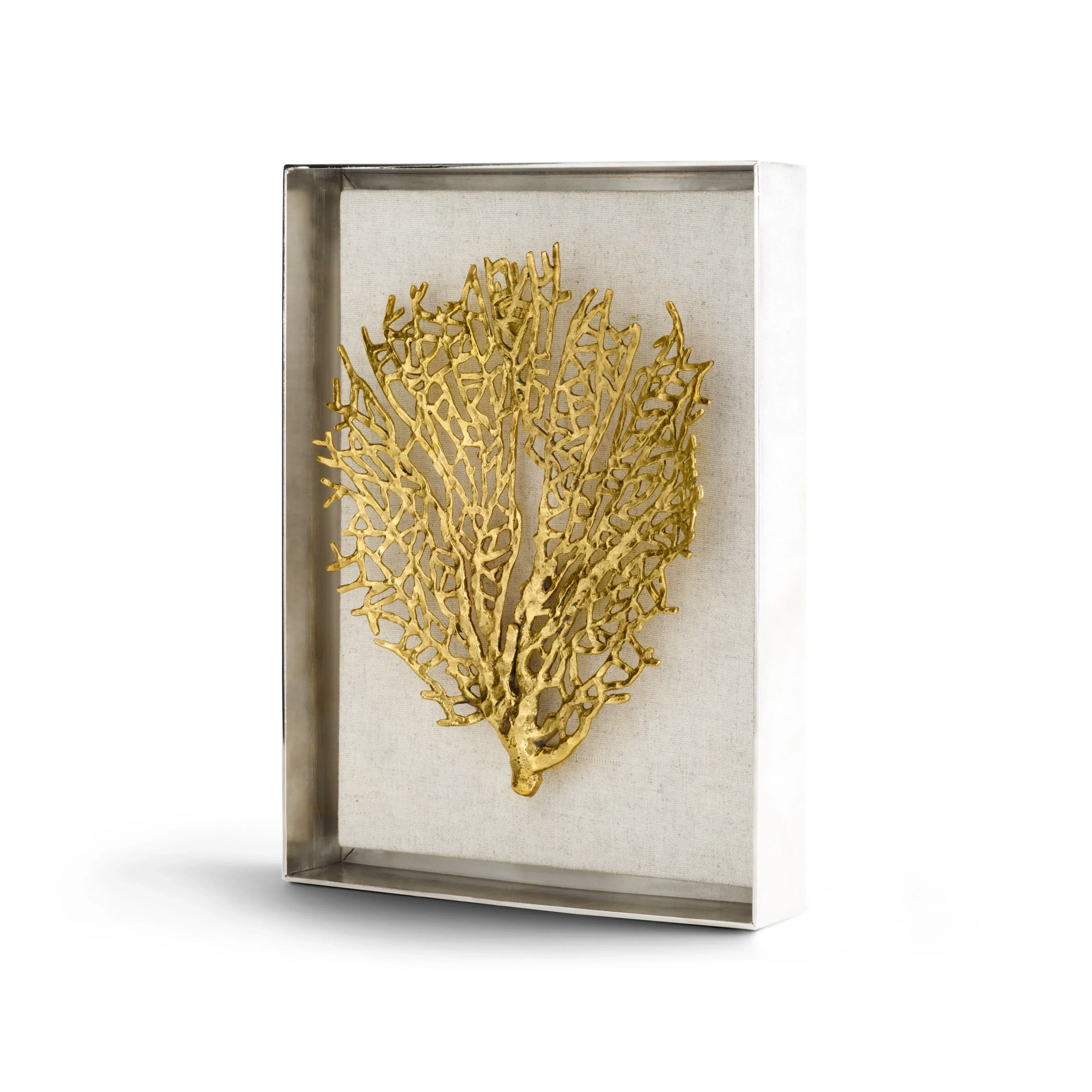 Fan Coral Fabric Shadow Box - Image 5