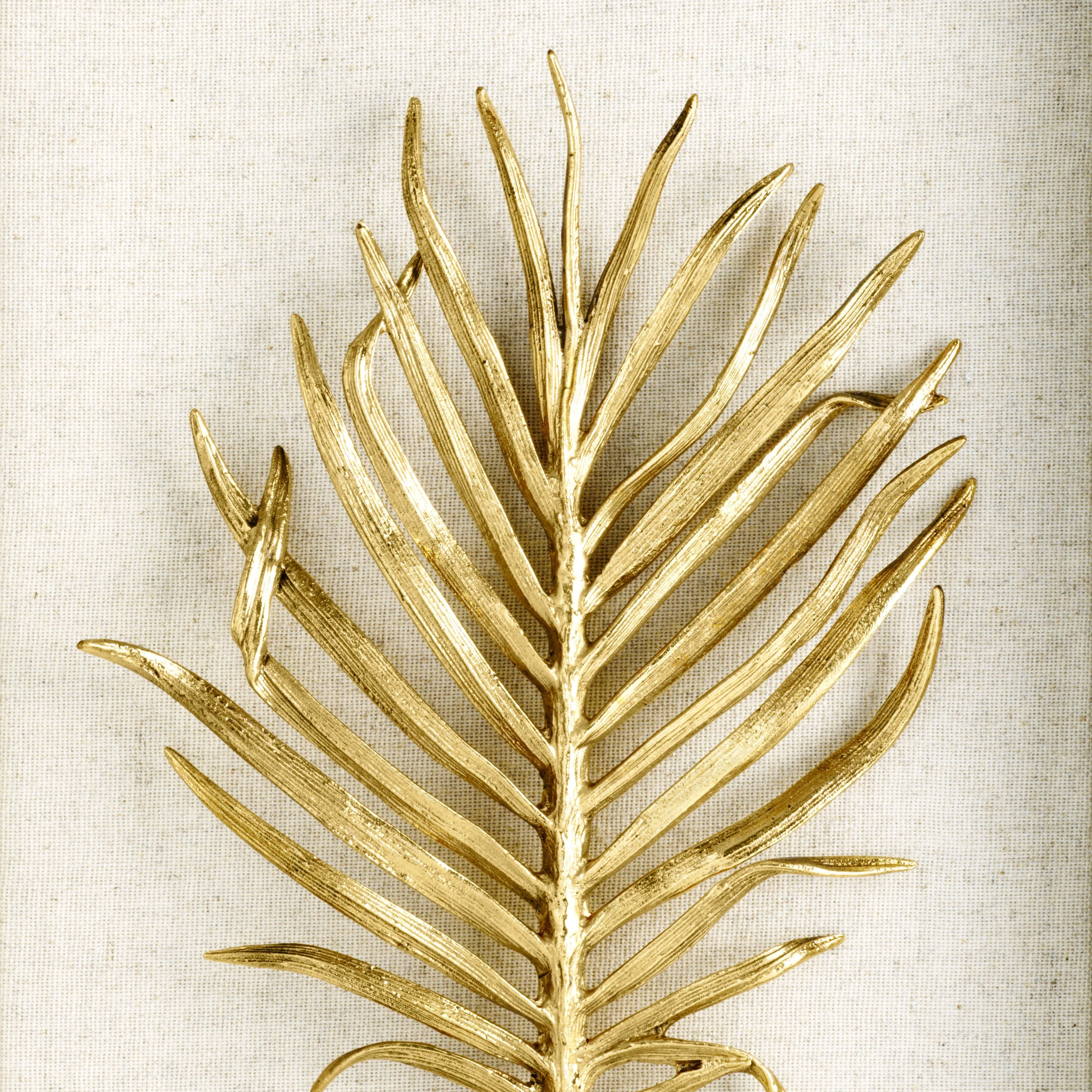 Palm Fabric Shadow Box - Image 3