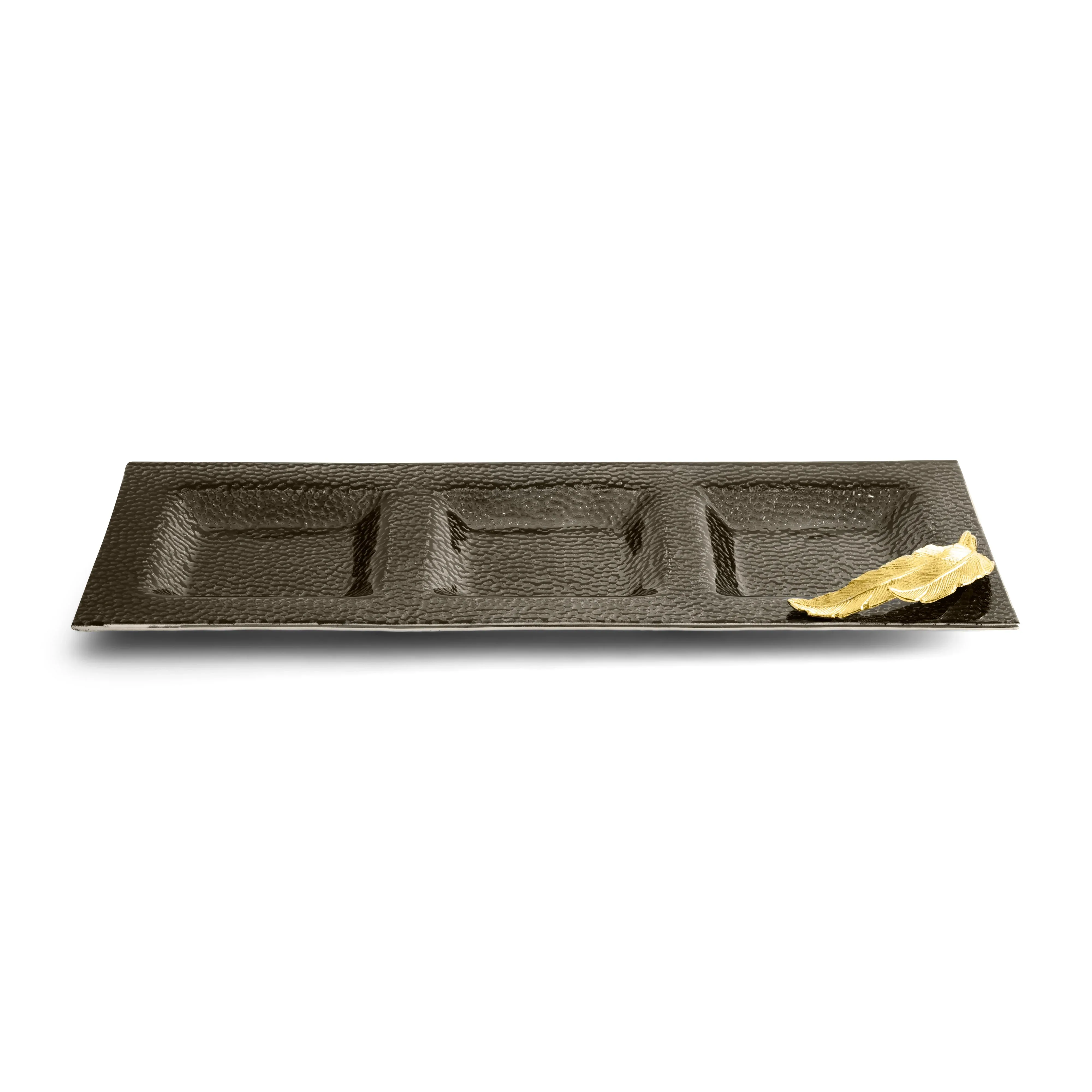 Feather Glass Snack Dish - Image 3