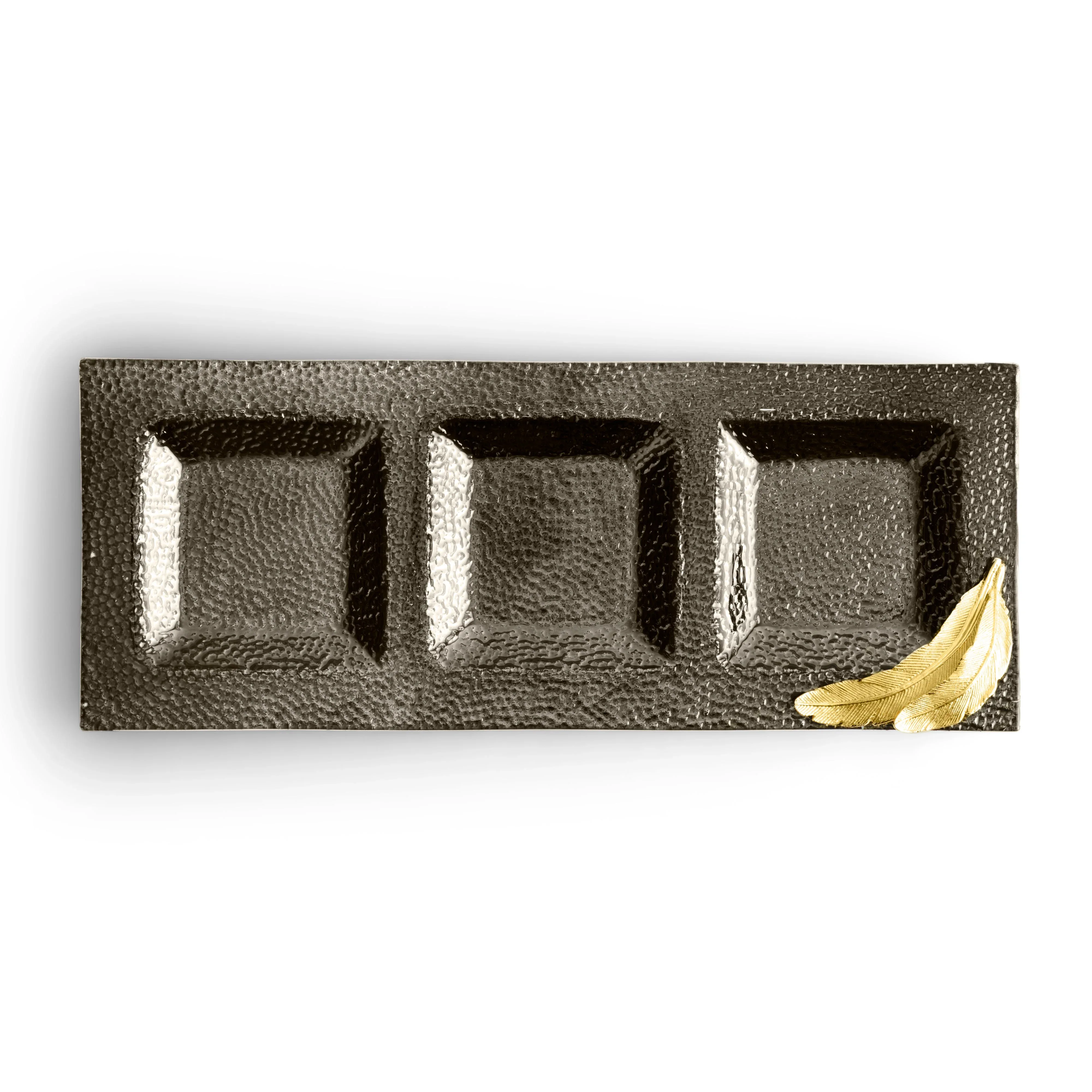 Feather Glass Snack Dish - Image 4