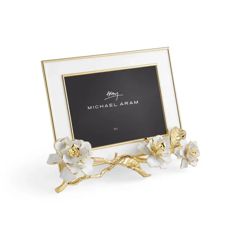 Gardenia Enameled White Frame (5X7) - Image 3