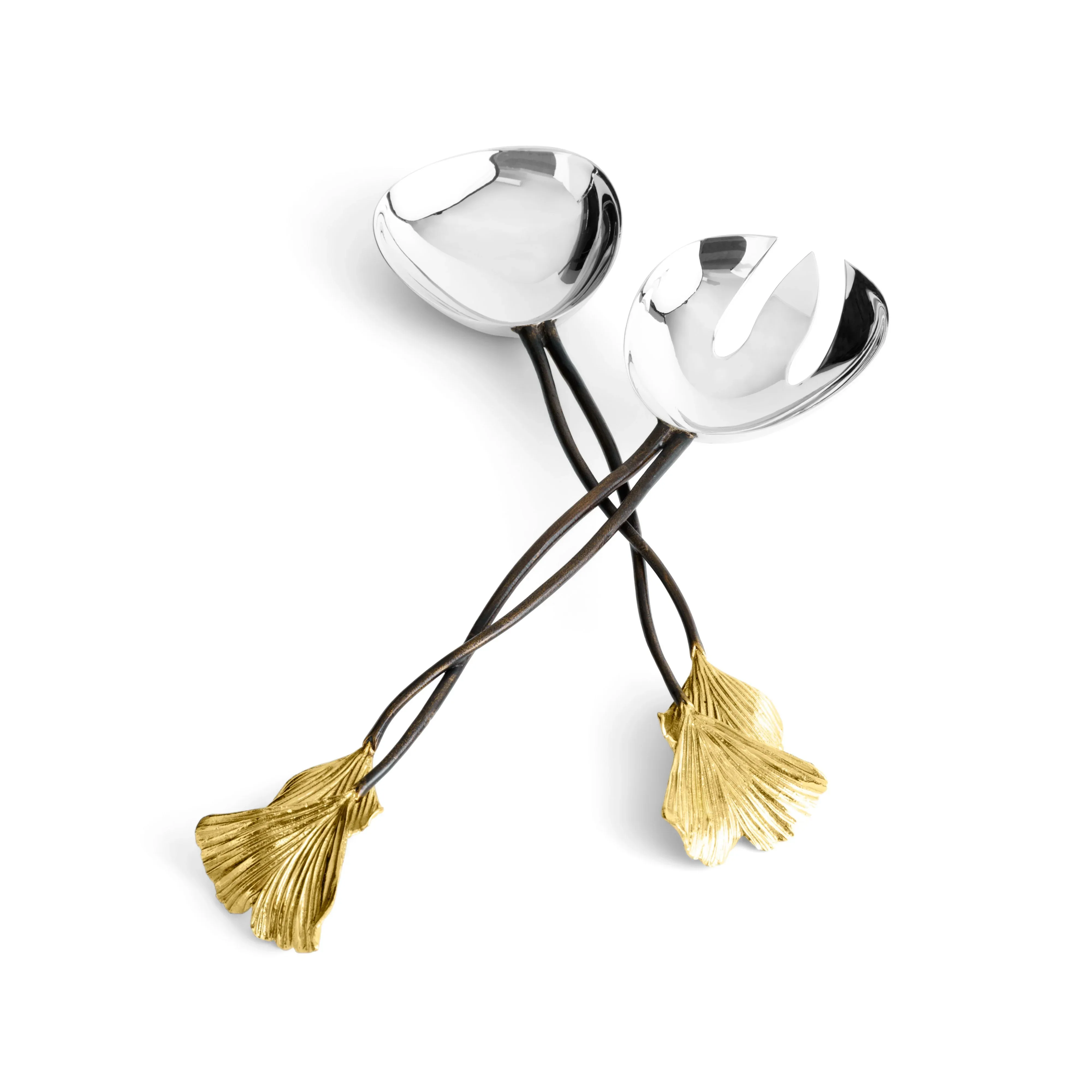 Golden Ginkgo Serving Set - Image 4