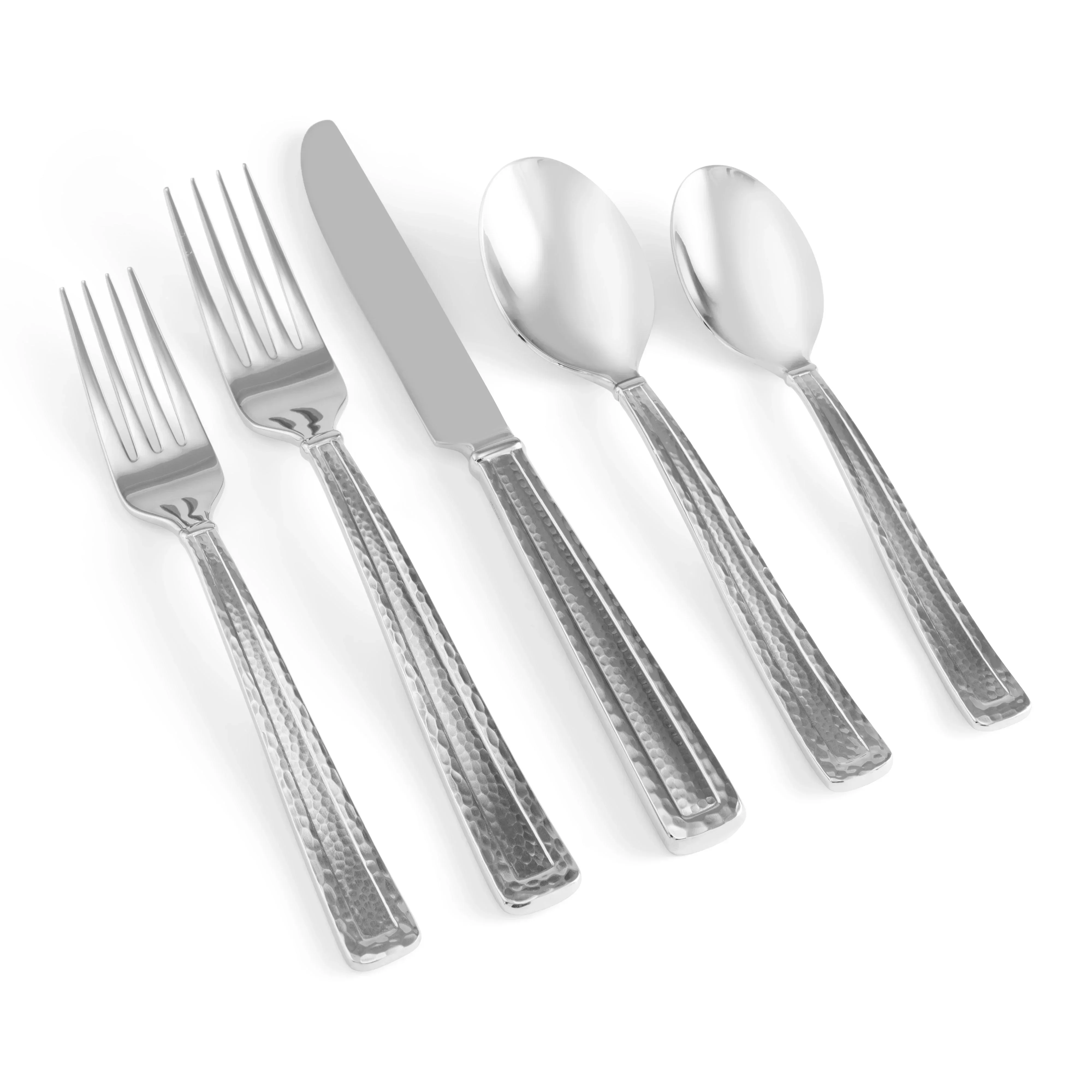 Hammertone 5-Piece Flatware Set - Image 3