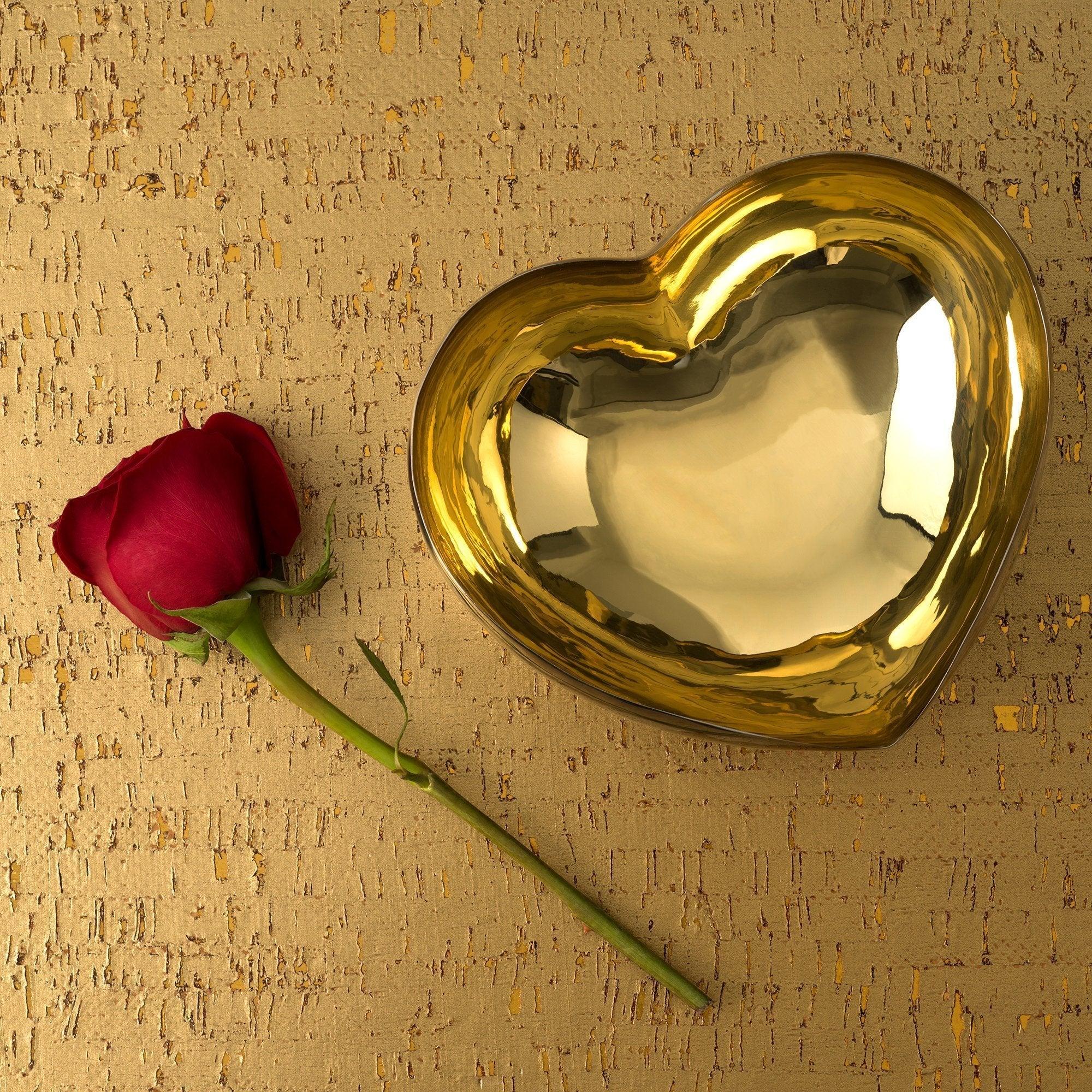 Heart Dish Gold -Small - Image 2