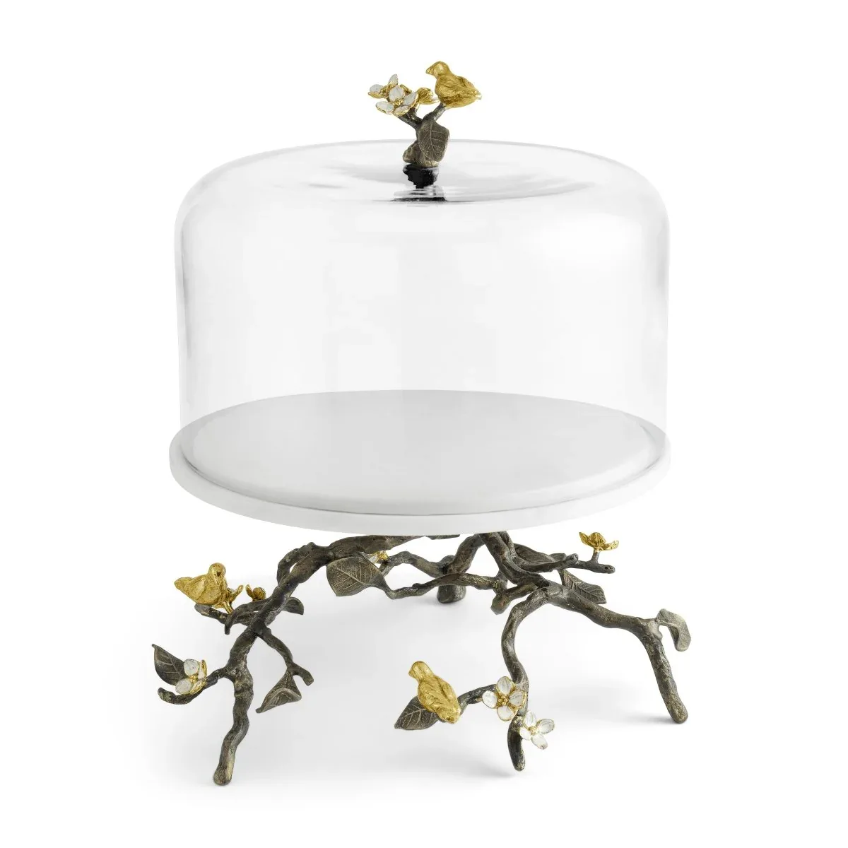 Lovebirds Cake Stand with Dome - Image 9