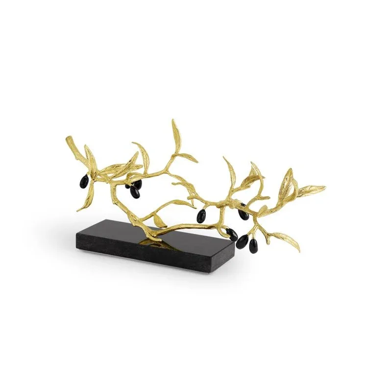 Olive Branch Decorative Object - Image 4