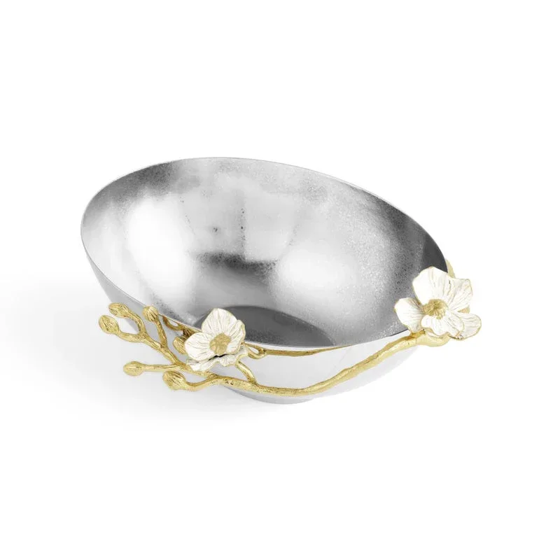 Orchid Low Oval Bowl - Image 3