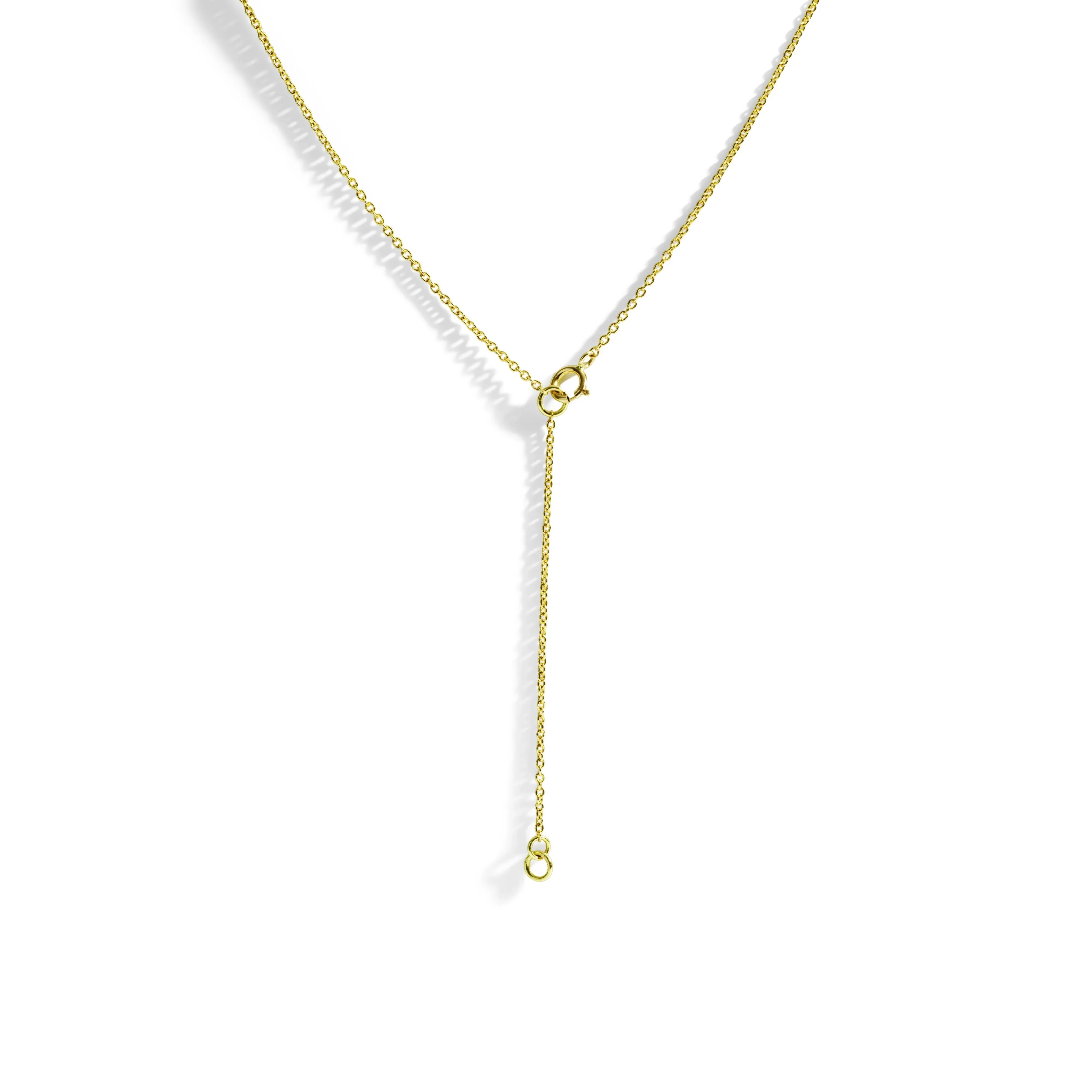 Orchid 15mm Necklace with Diamonds - Image 2
