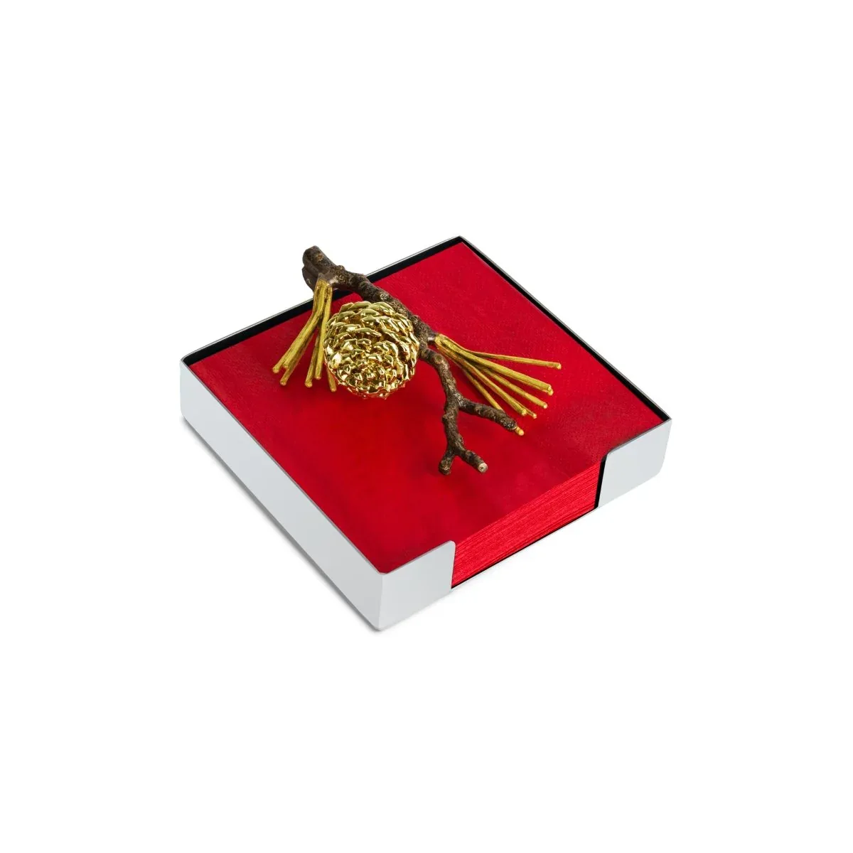 Pine Cone Cocktail Napkin Holder - Image 3